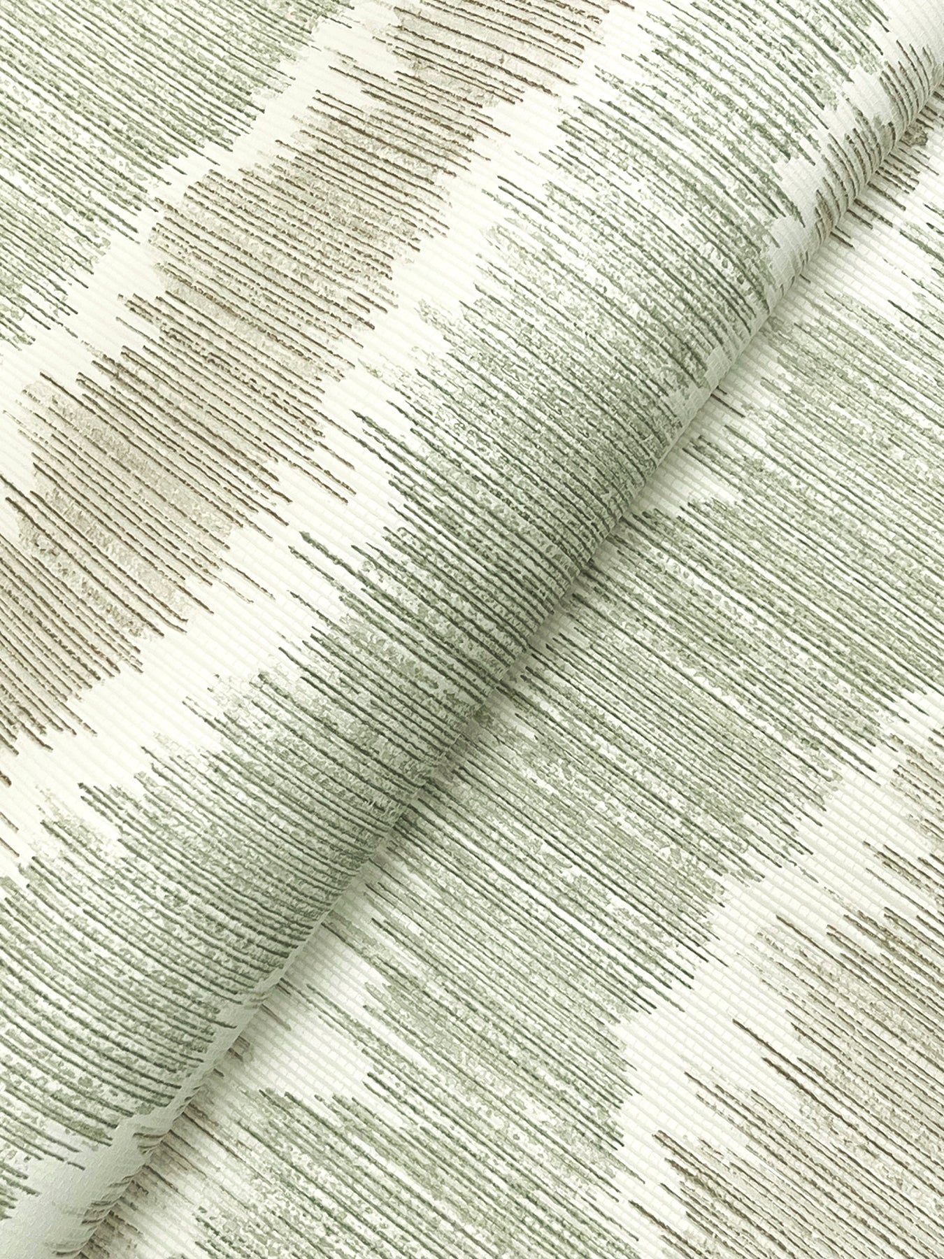 wiggle-green-ikat-stripe-wallpaper-york-wallcoverings-4197-27866 - York Wallcoverings Wallpaper