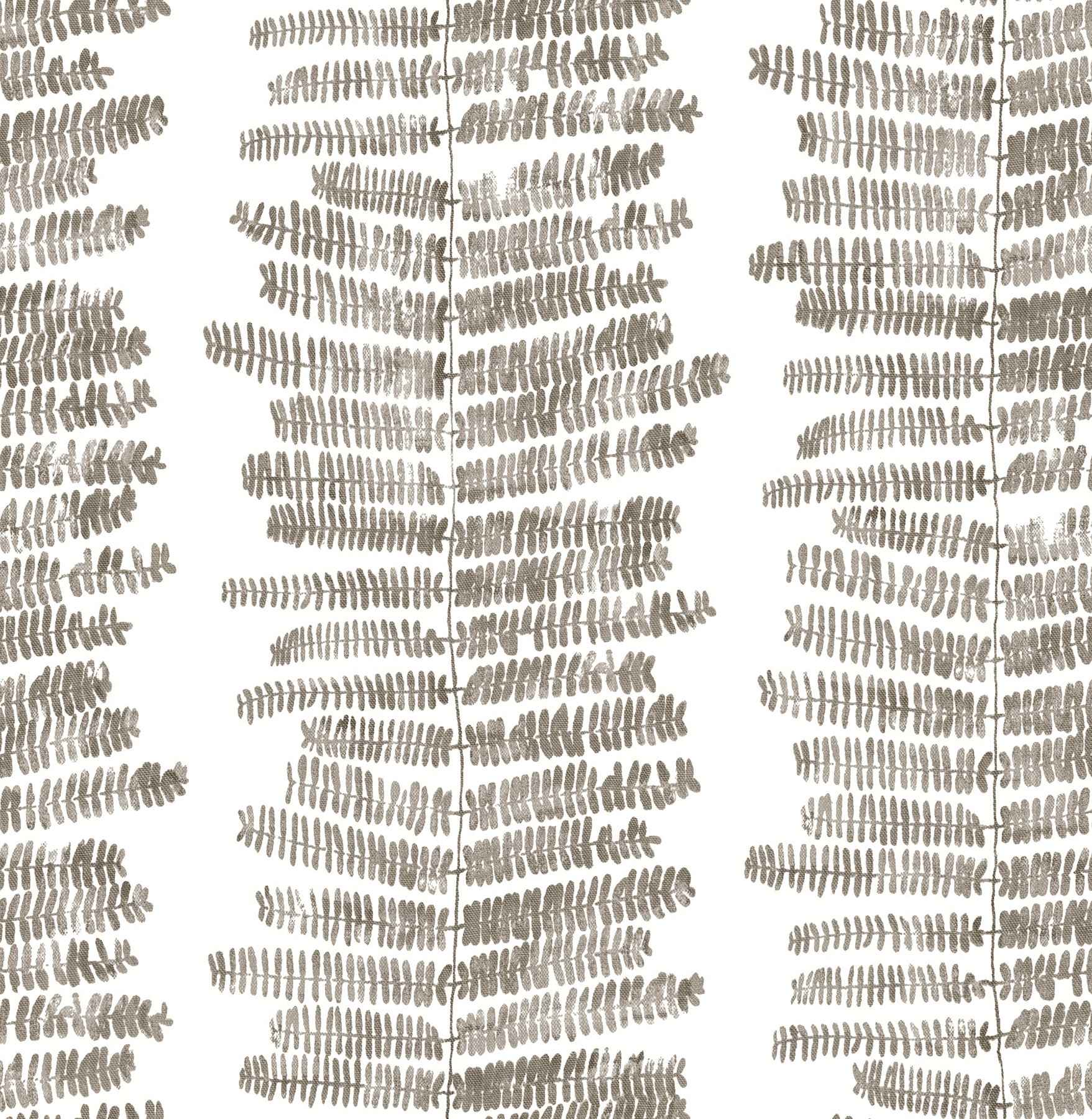 Lumis Grey Fern Stripe Wallpaper - York Wallcoverings - 4197-27879 - York Wallcoverings Wallpaper