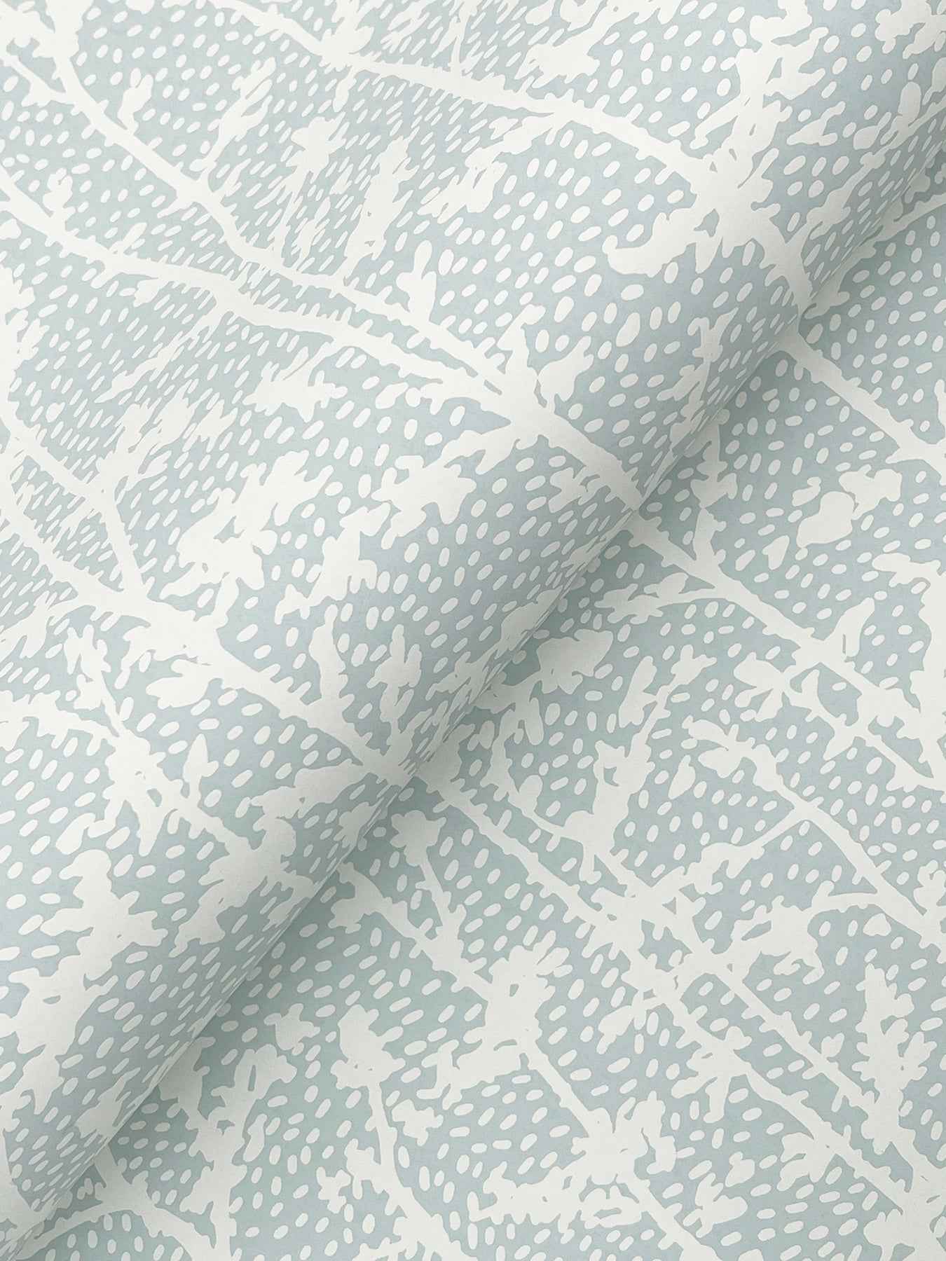 Layton Light Blue Climbing Vines Wallpaper - York Wallcoverings - 4197-83750 - York Wallcoverings Wallpaper