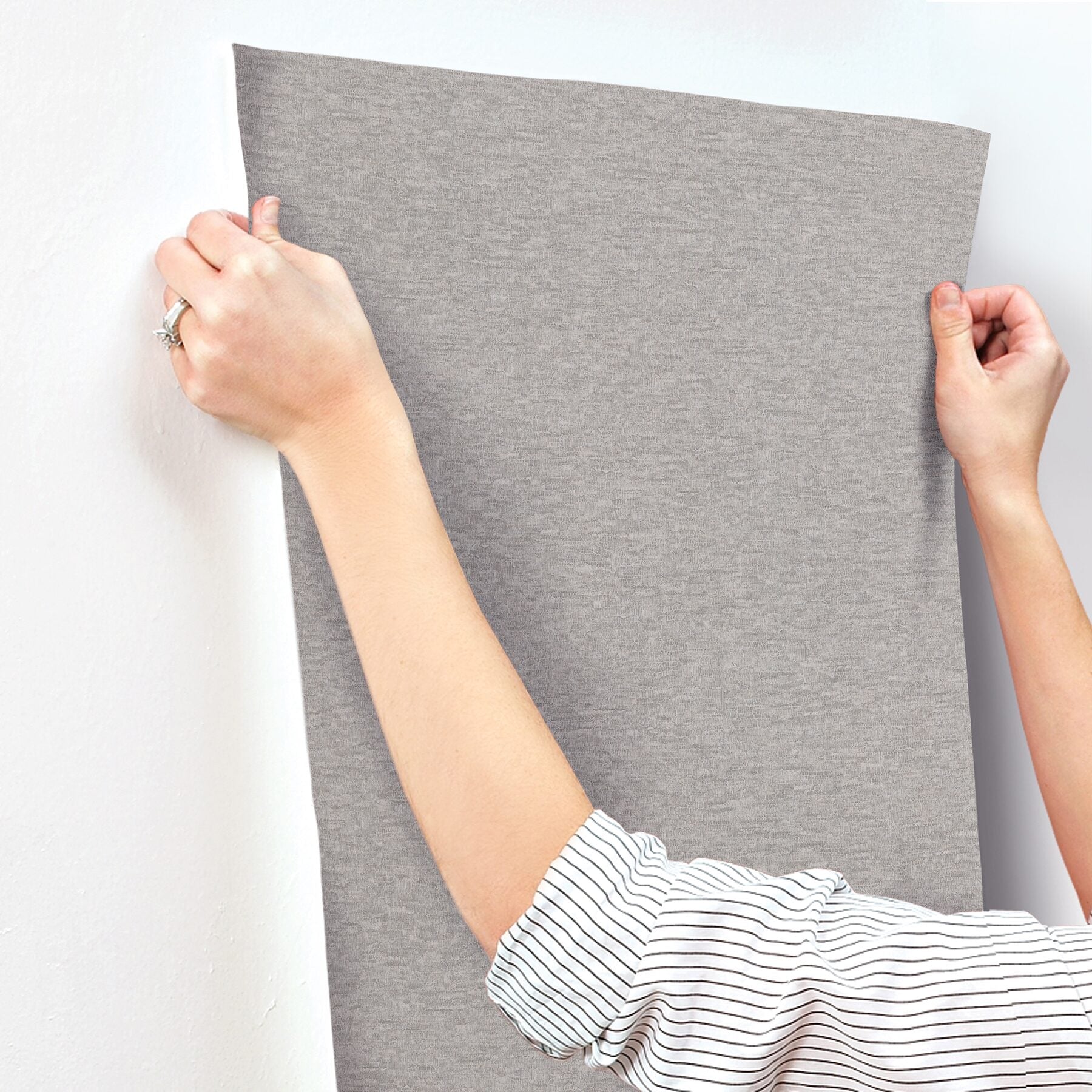 tide-water-grey-textured-wallpaper-york-wallcoverings-cod0608n - York Wallcoverings Wallpaper