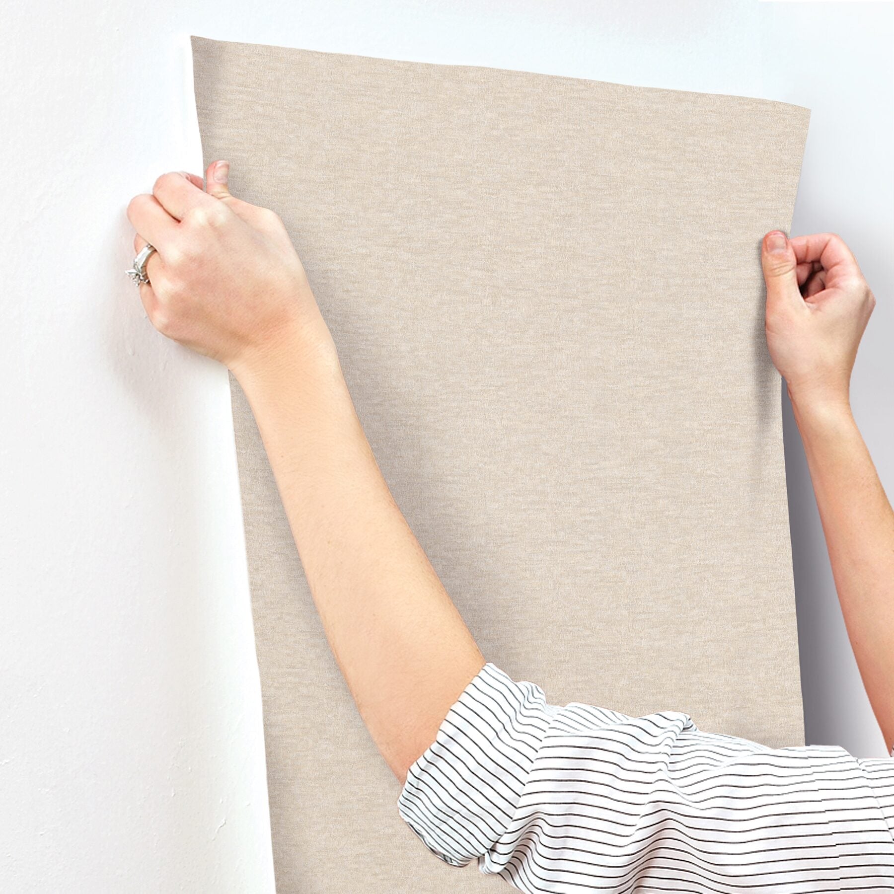 tide-water-khaki-textured-wallpaper-york-wallcoverings-cod0612n - York Wallcoverings Wallpaper