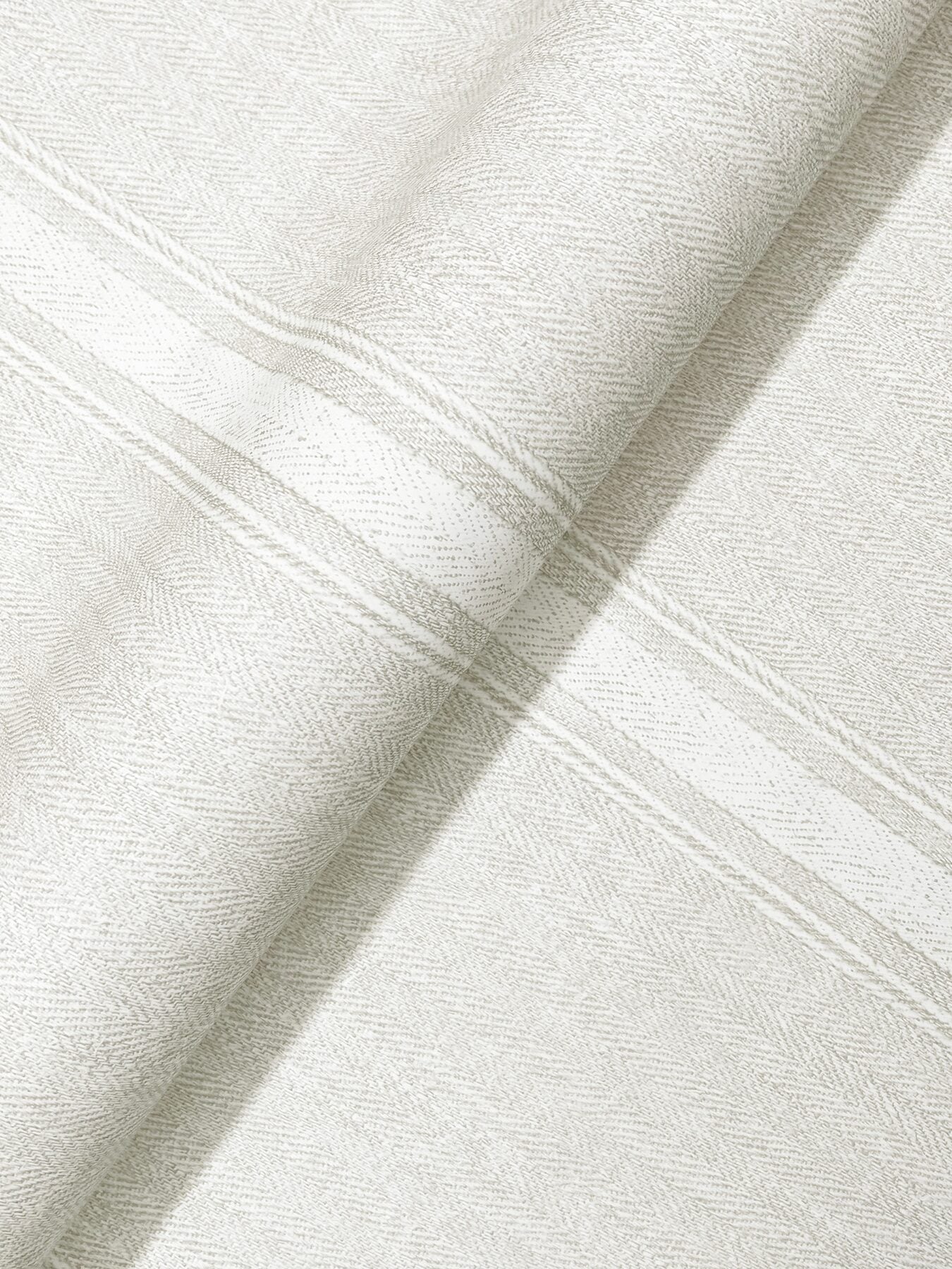 linette-beige-fabric-stripe-wallpaper-york-wallcoverings-4199-70070 - York Wallcoverings Wallpaper