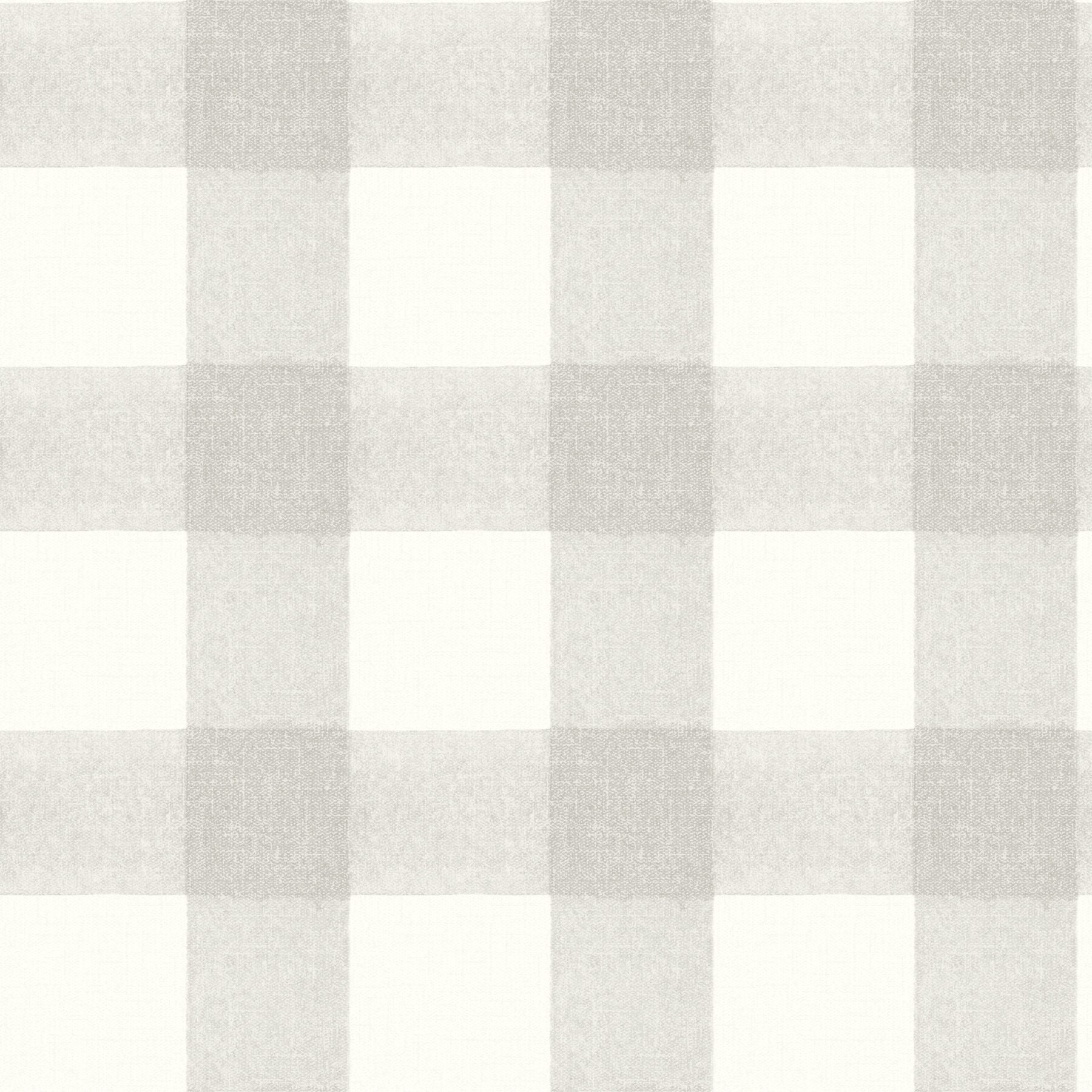 thorpe-light-grey-plaid-wallpaper-york-wallcoverings-4199-83422 - York Wallcoverings Wallpaper