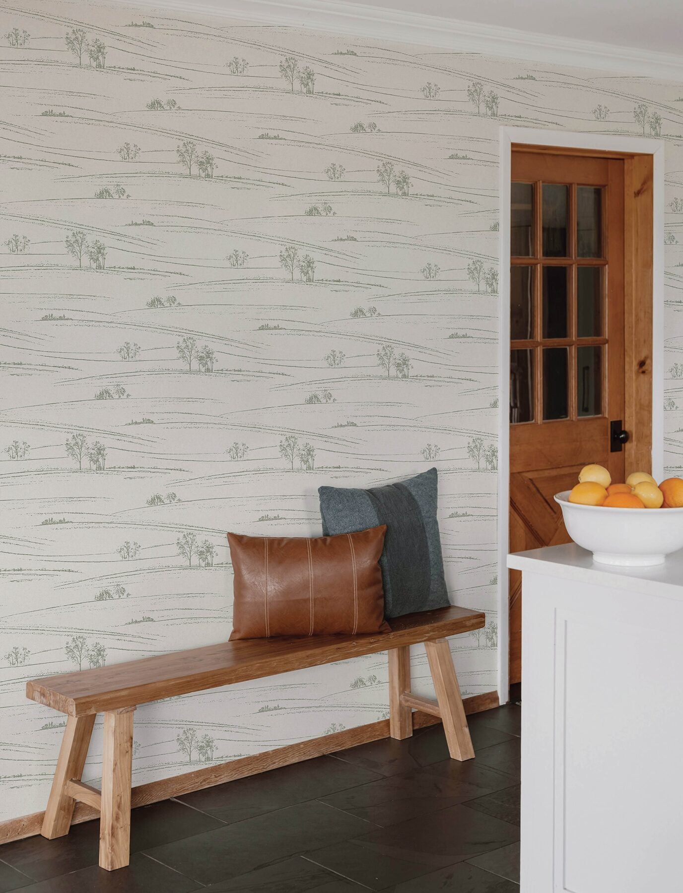 isaac-green-rolling-hills-wallpaper-york-wallcoverings-4199-83727 - York Wallcoverings Wallpaper