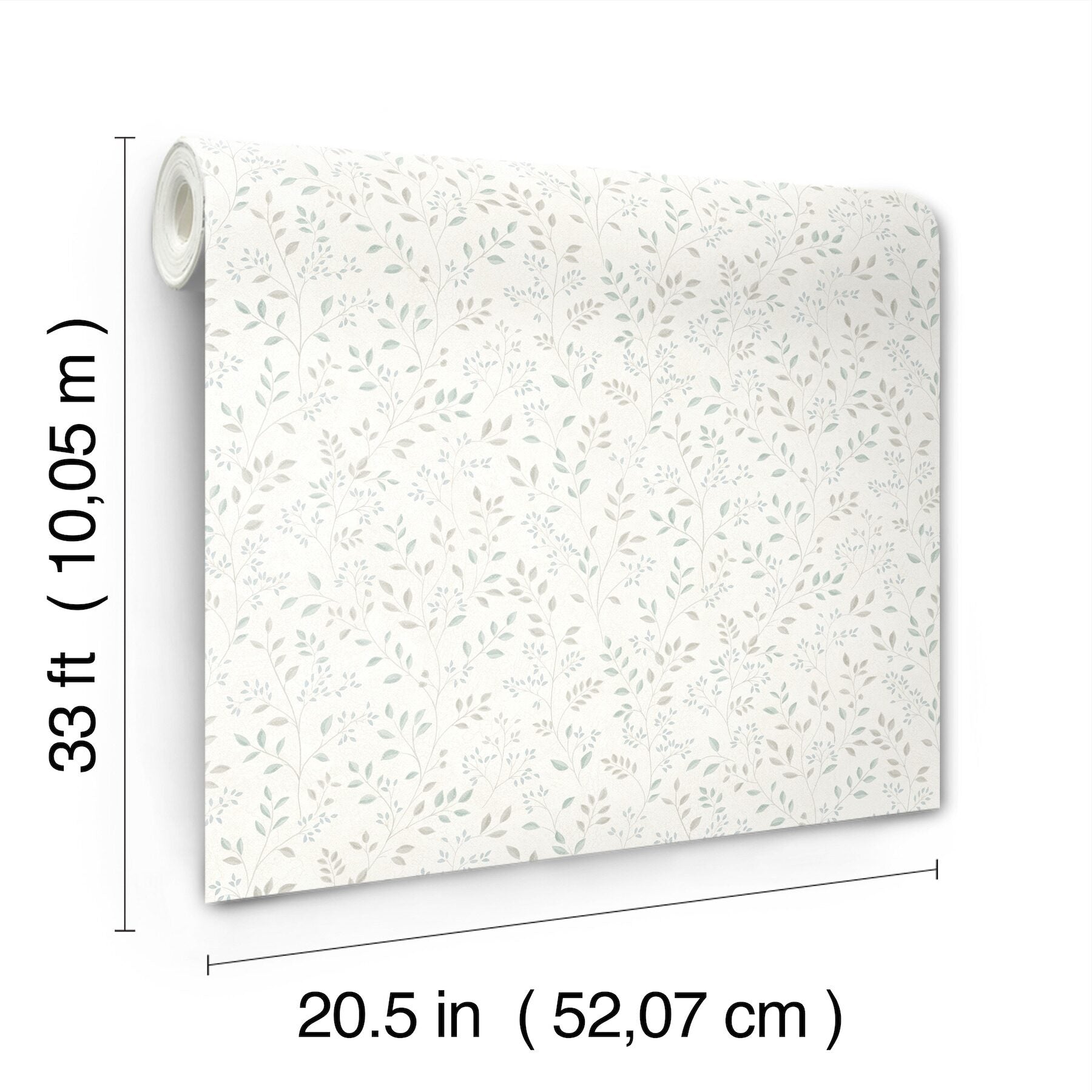 galena-aqua-botanical-trail-wallpaper-york-wallcoverings-4199-83740 - York Wallcoverings Wallpaper