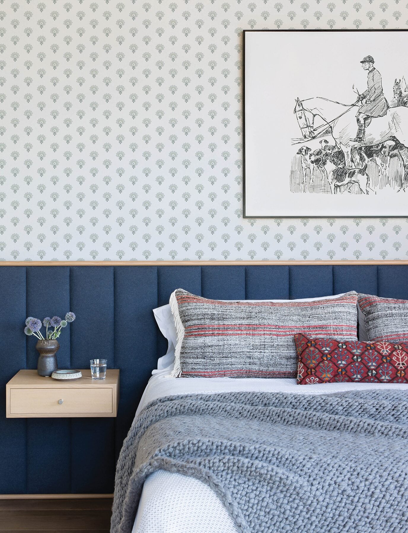 hilda-aqua-floral-medallion-wallpaper-york-wallcoverings-4199-83752 - York Wallcoverings Wallpaper
