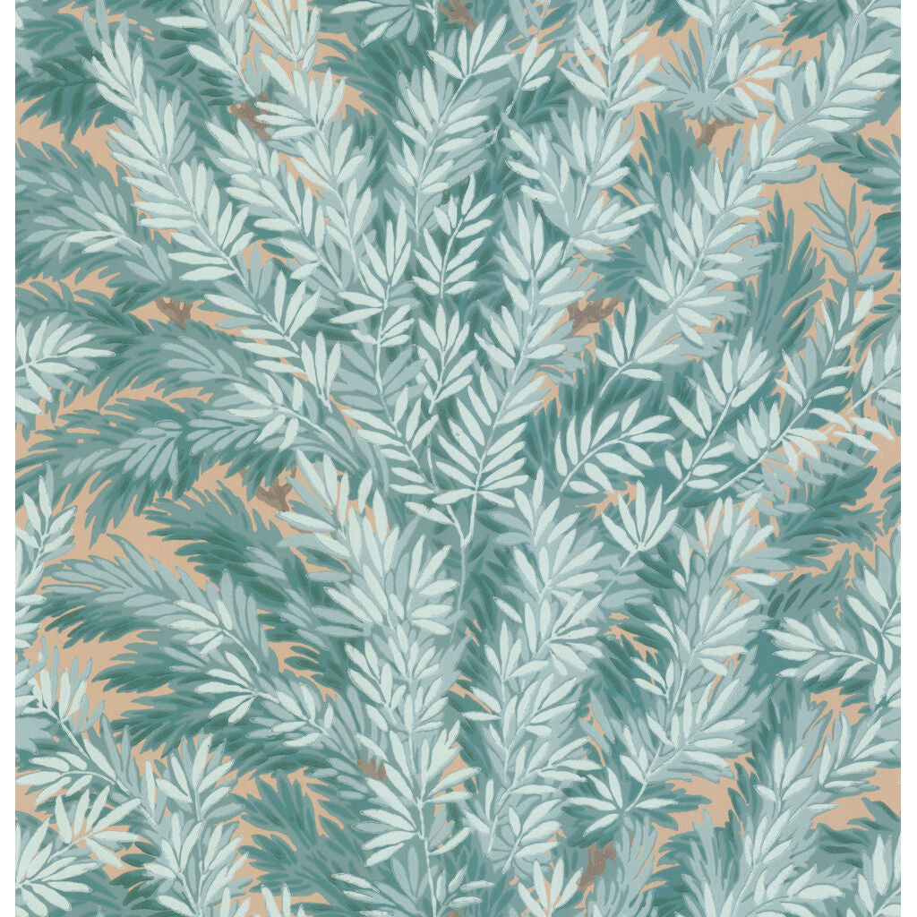 Florencecourt - Teal - Cole & Son Wallpaper