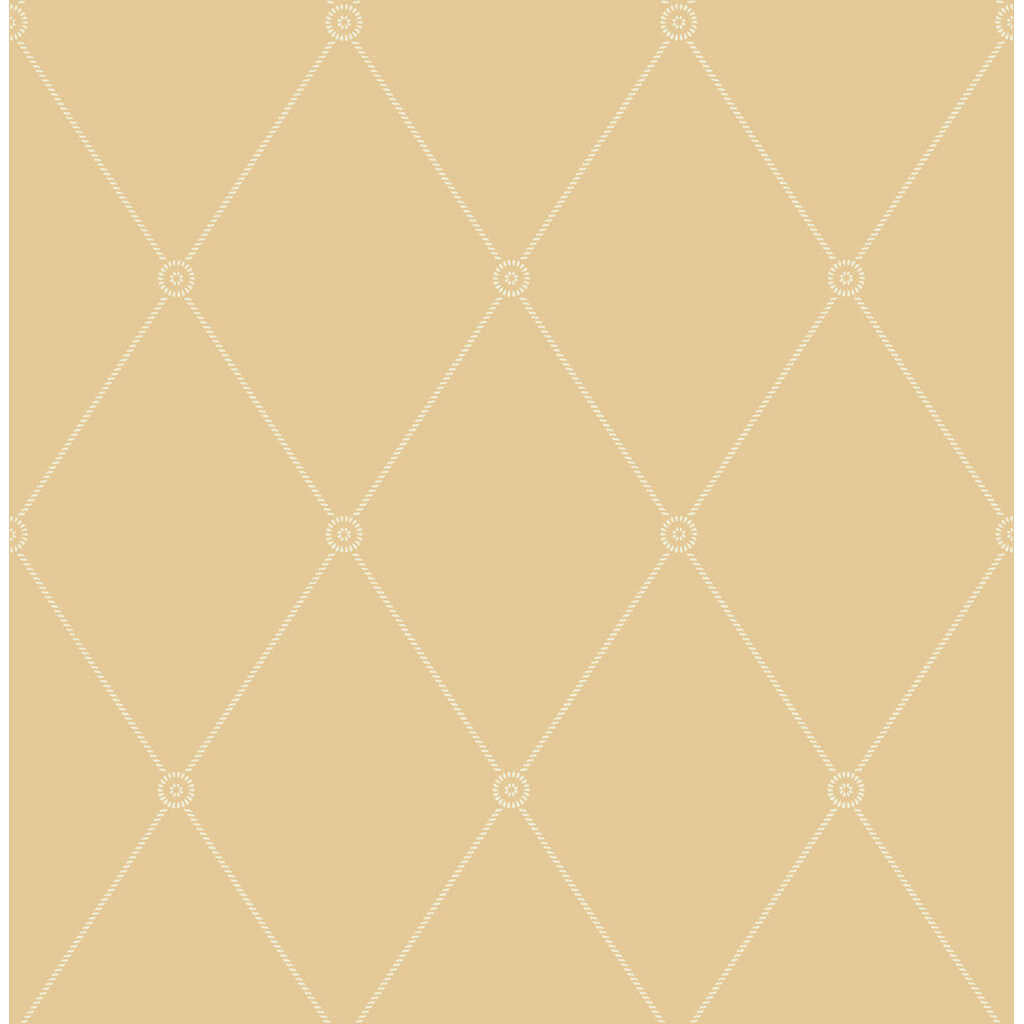 Large Georgian Rope Trellis - Yellow