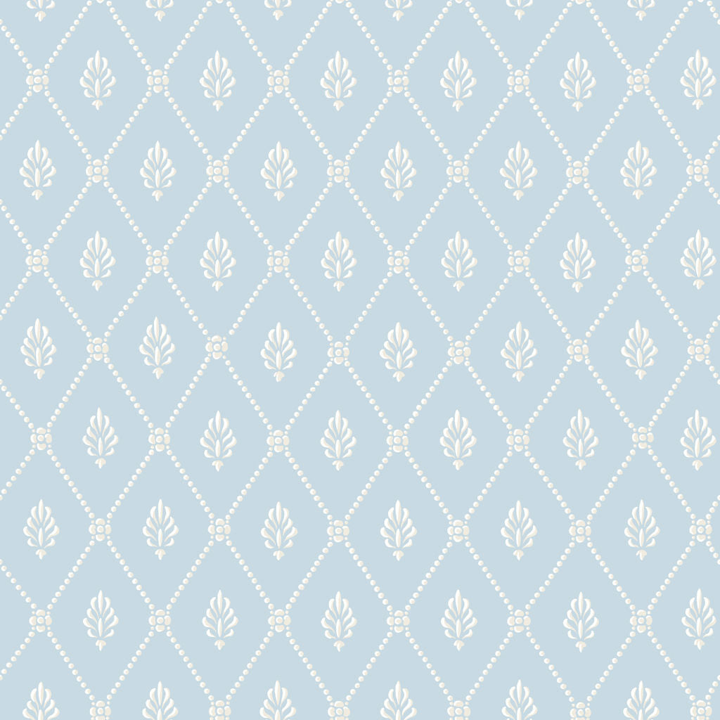 Alma - Blue - Cole & Son Wallpaper