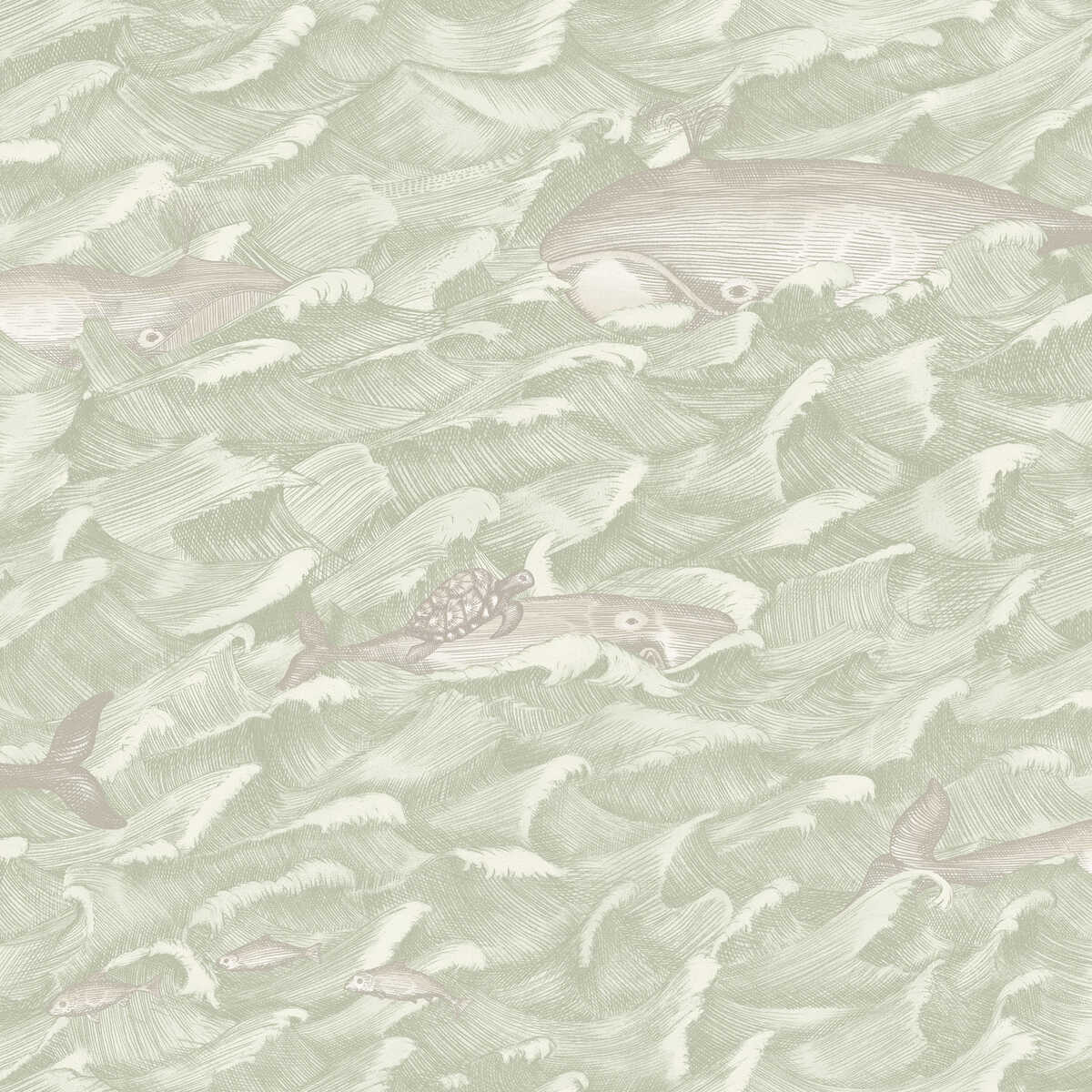 Melville - Green - COLE & SON Papel pintado