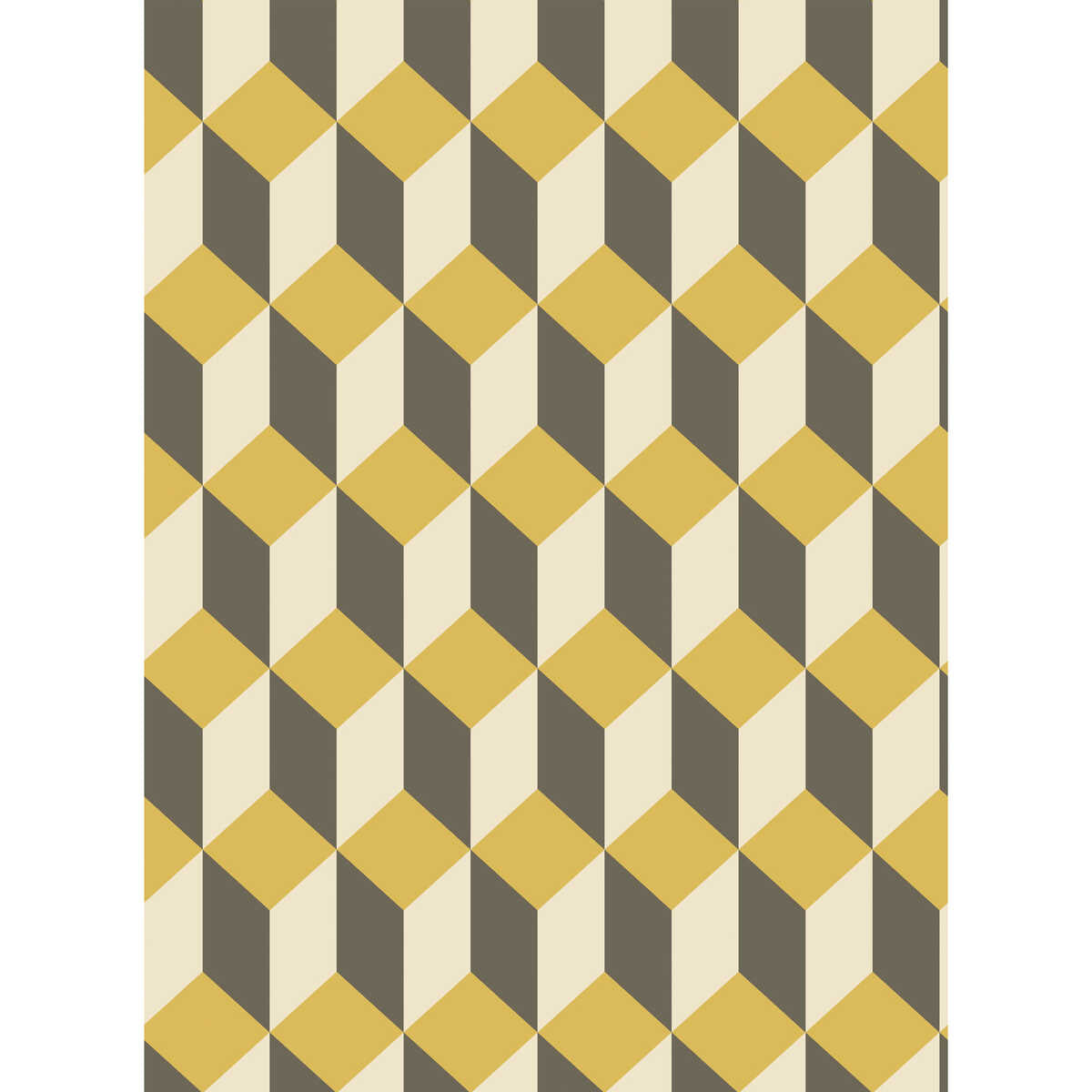 Delano - Yellow And Black - COLE & SON Wallpaper