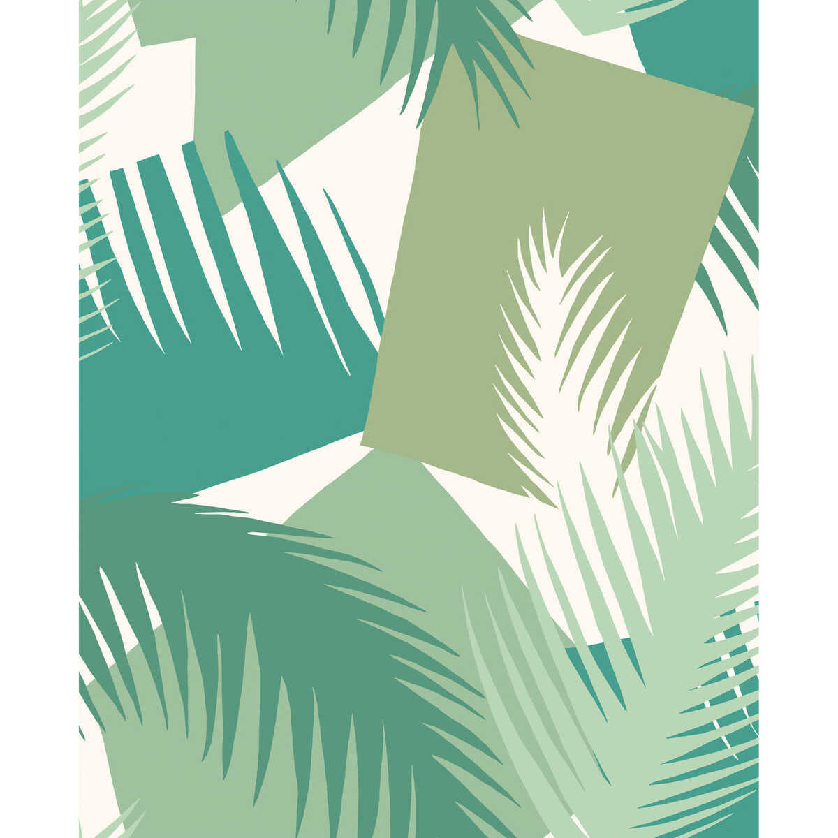 Deco Palm - Green - COLE & SON Papel pintado