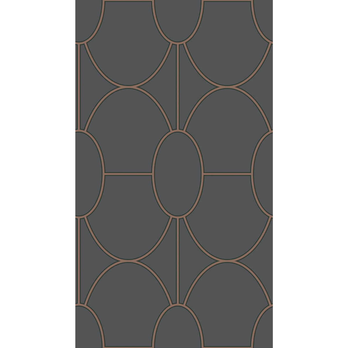 Riviera - Charcoal - COLE & SON Wallpaper