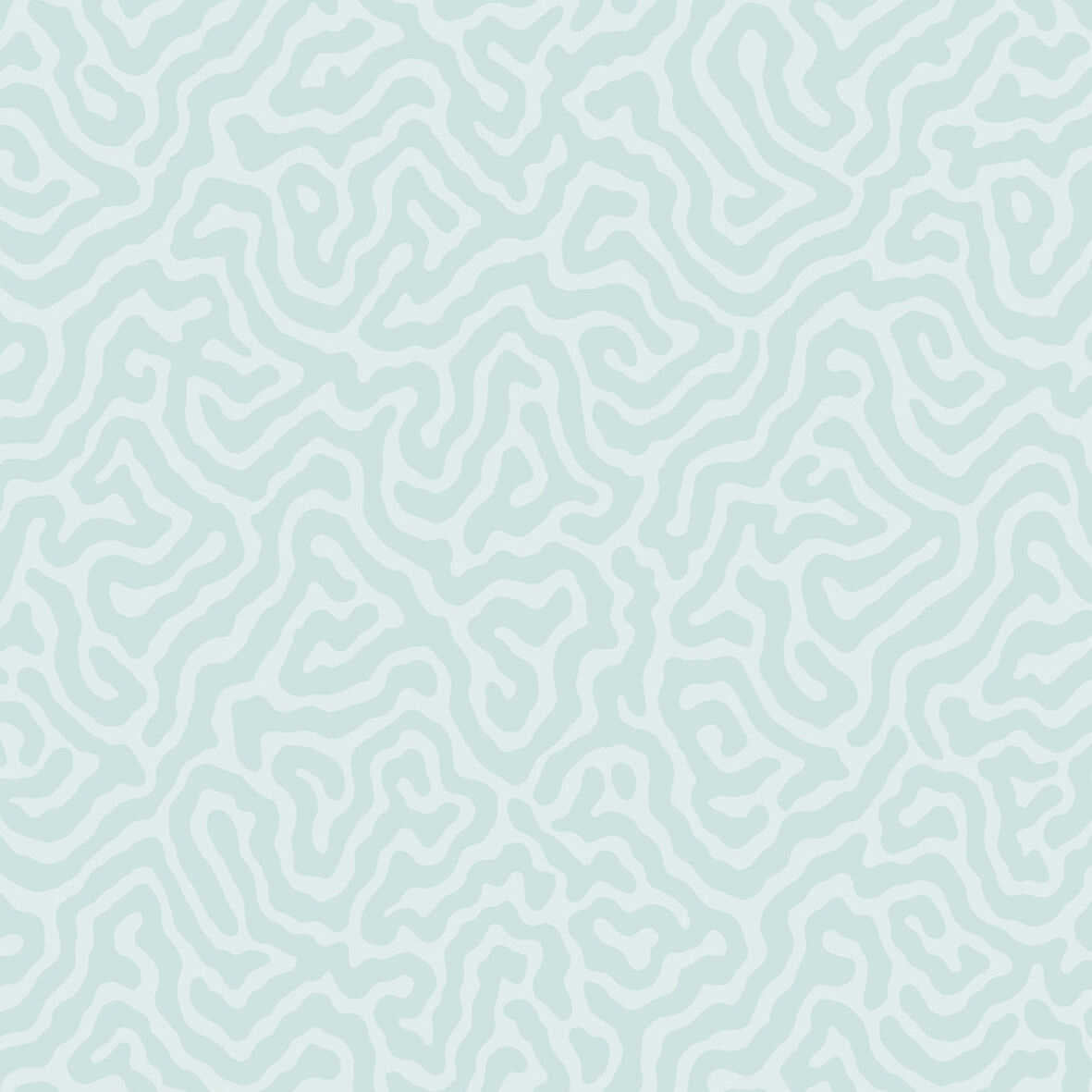 Coral - Print Room Blue - COLE & SON Papel pintado