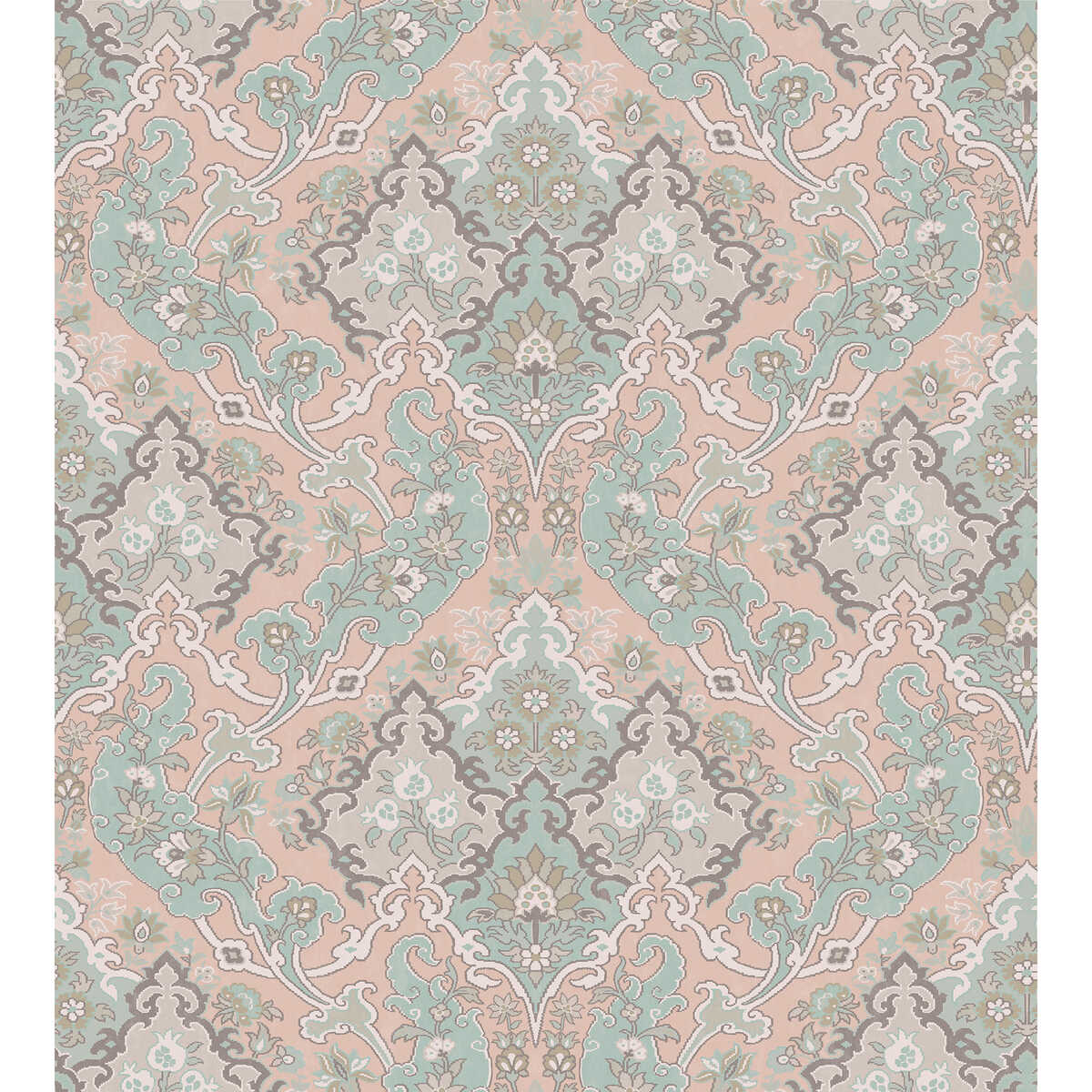Pushkin - Pastel Multi - COLE & SON Wallpaper