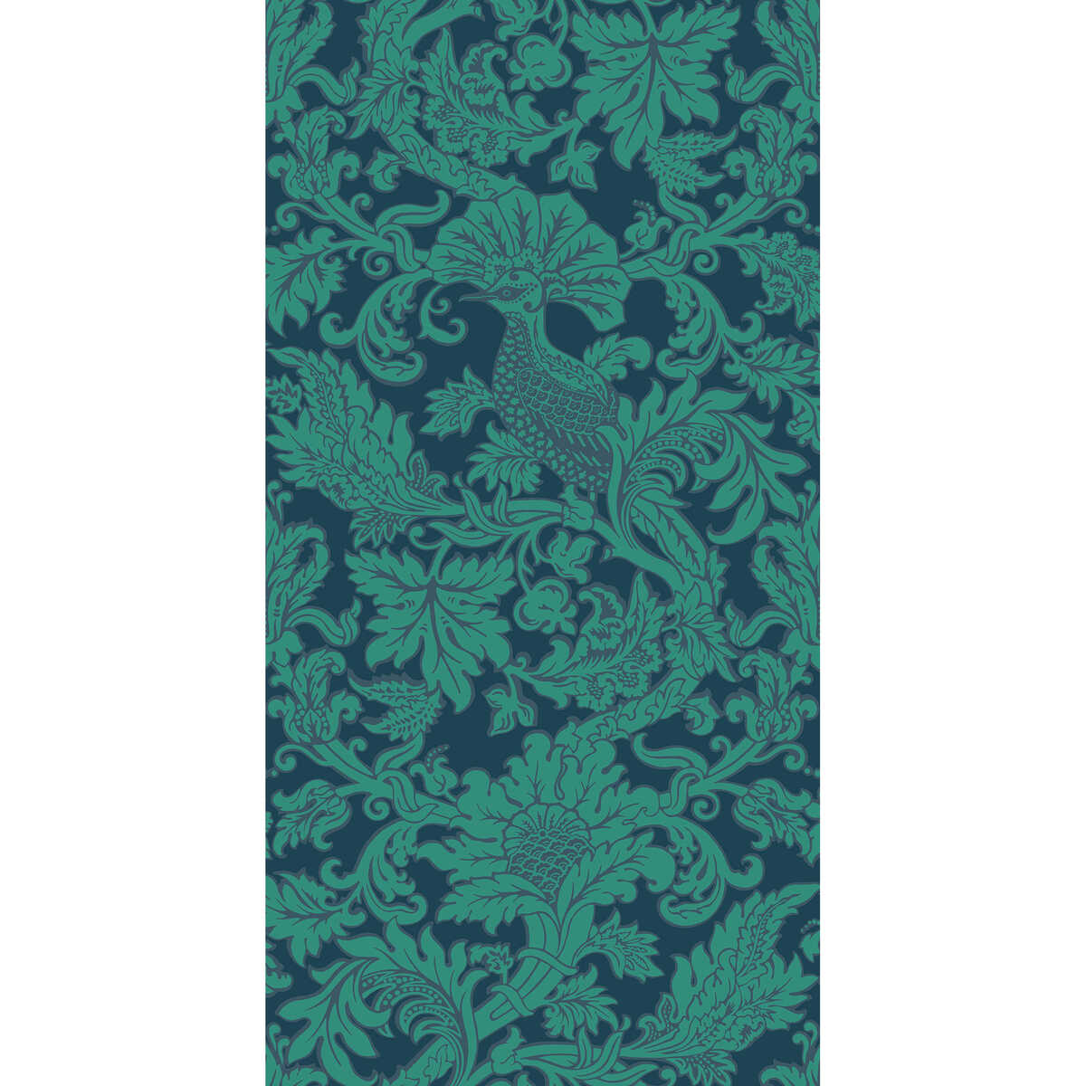 Balabina - Midnight & Jade - COLE & SON Wallpaper