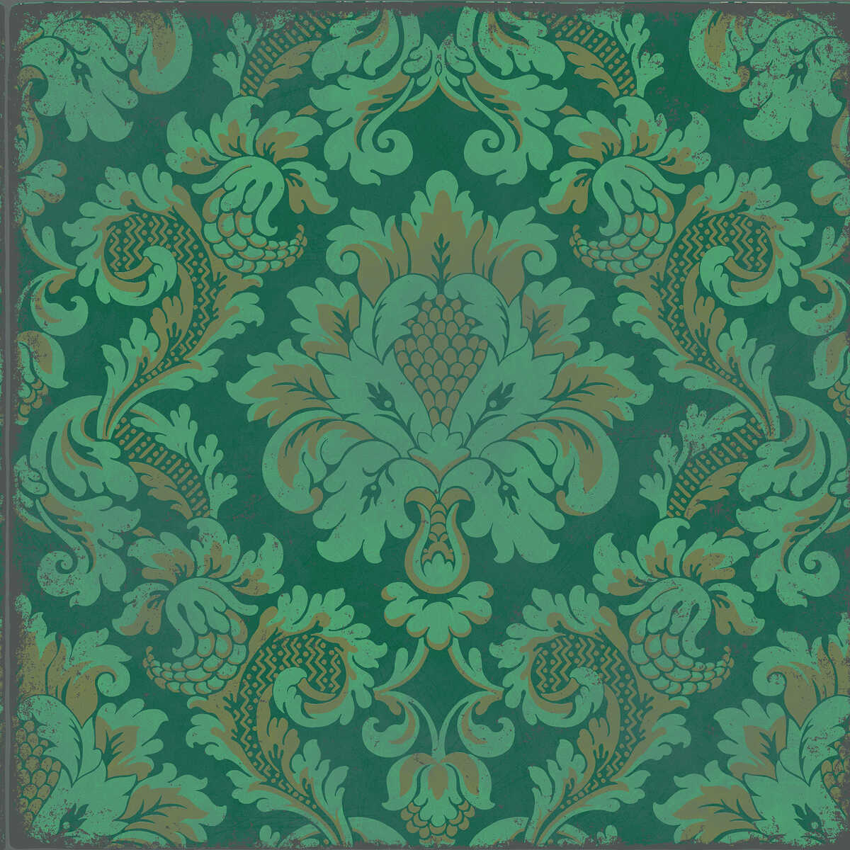 Stravinsky - Green - COLE & SON Papel pintado
