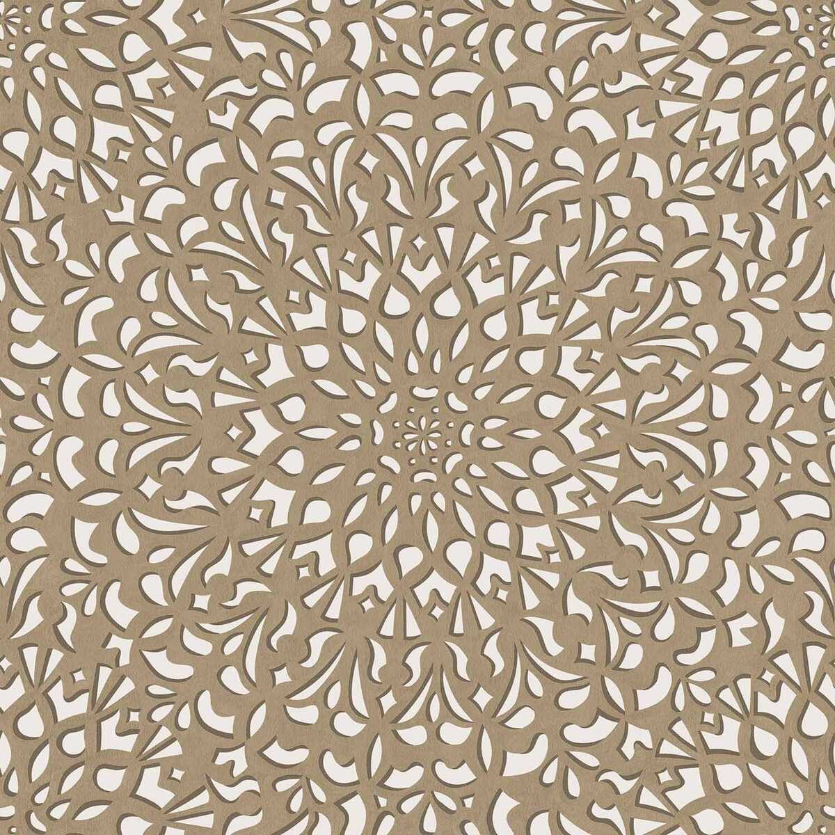 Medina - Gilver & Parchment - COLE & SON Wallpaper