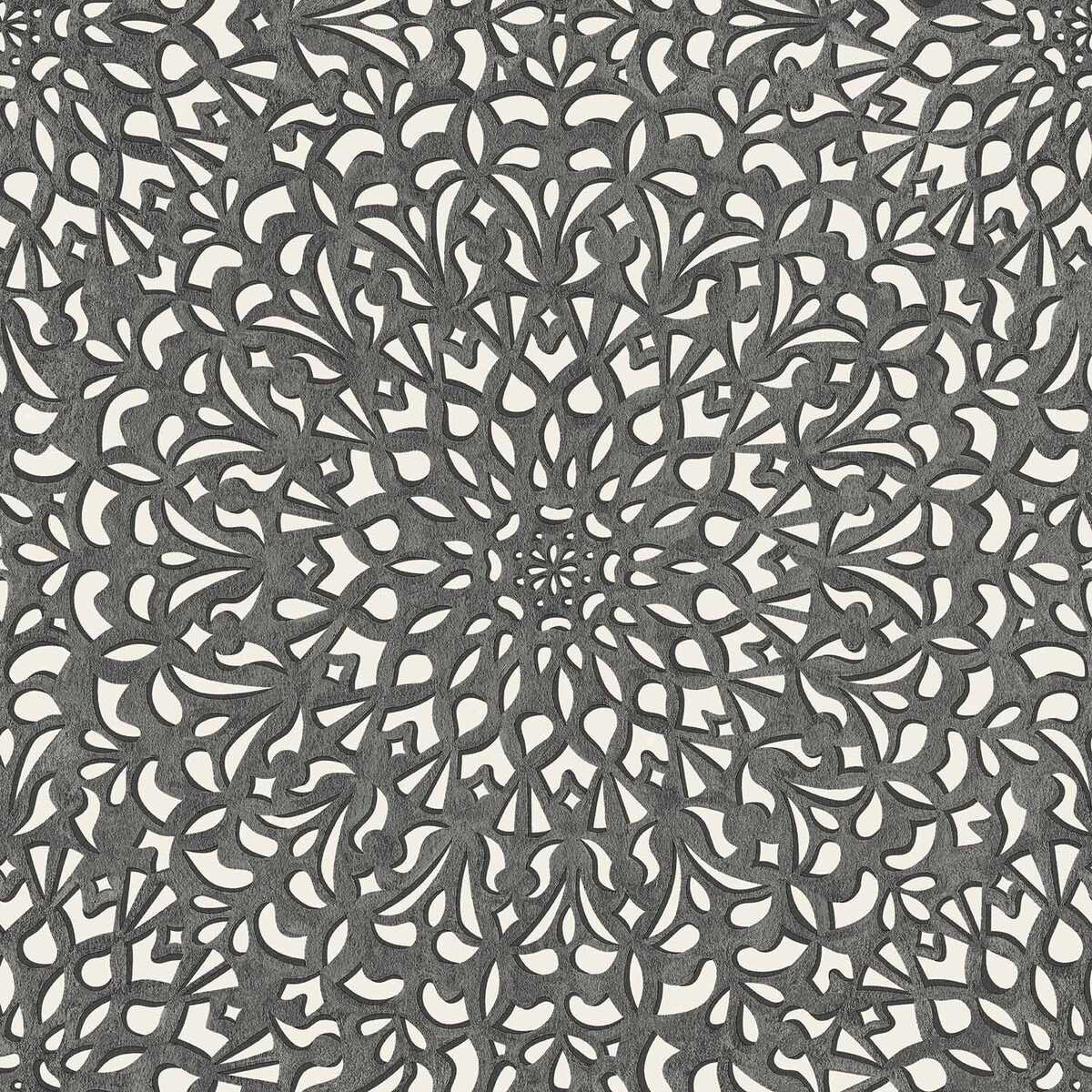 Medina - Soot & Snow - COLE & SON Wallpaper