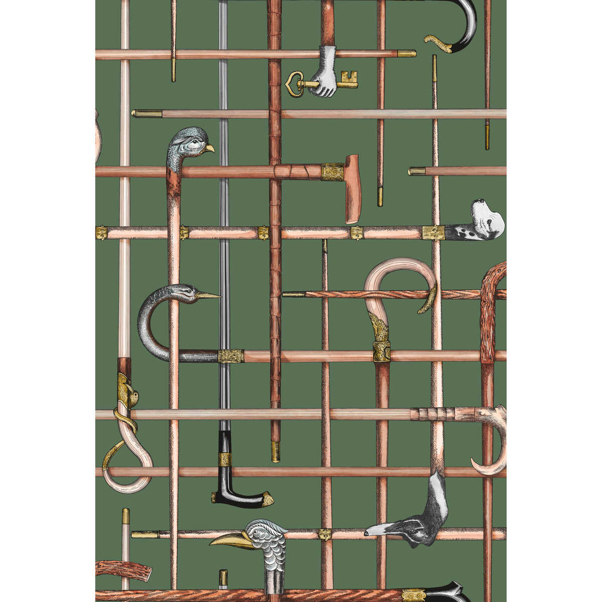 Bastoni - Forest Green