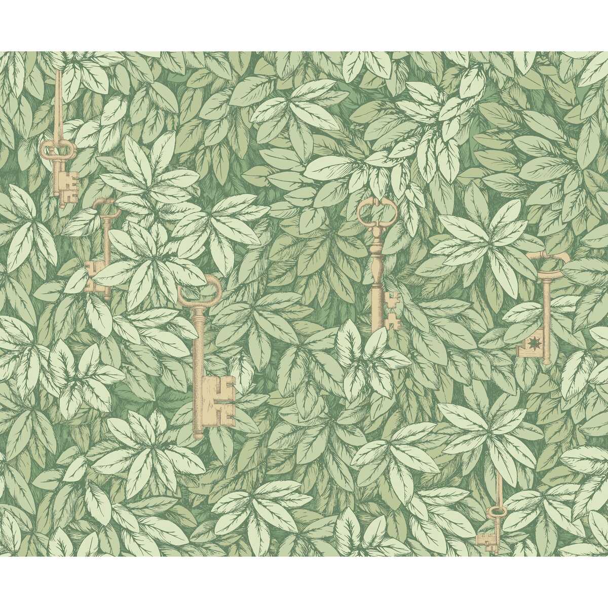 Chiavi Segrete - Olive - COLE & SON Papel pintado
