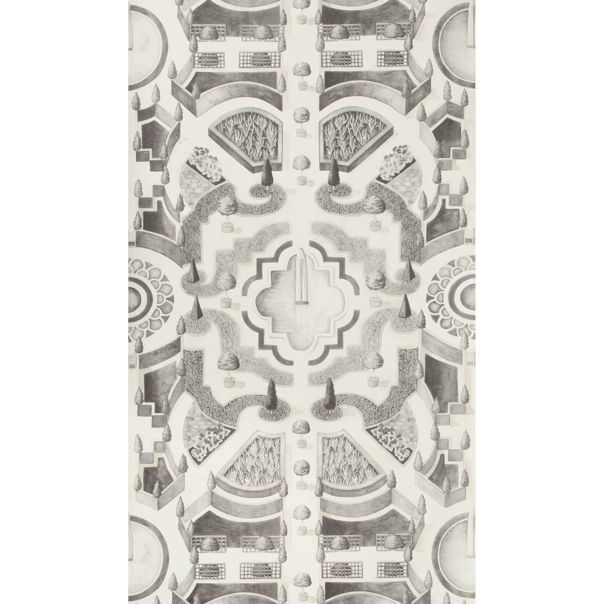 Topiary - Soot - Cole & Son Wallpaper