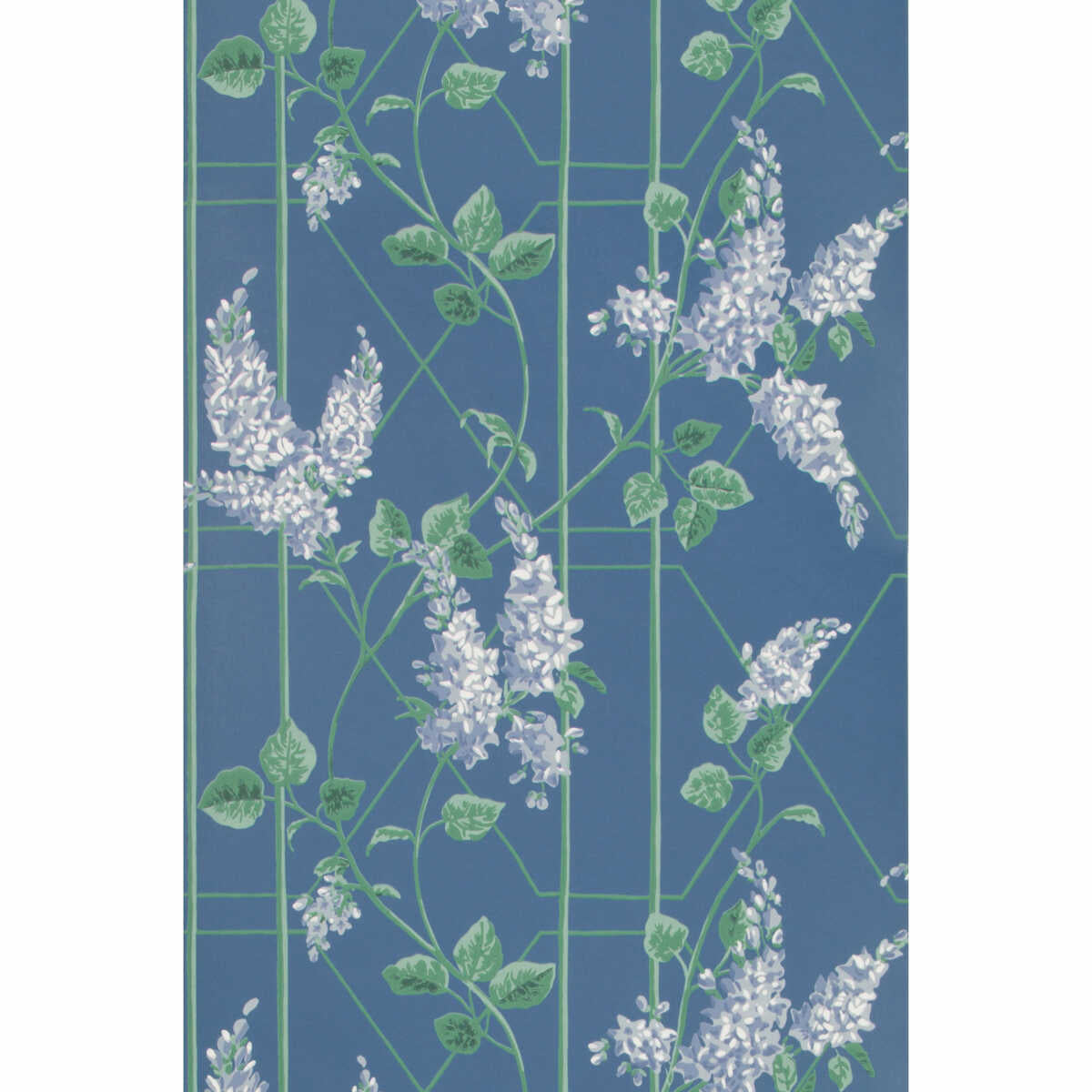 Wisteria - P Blue/Jade/C Blue - Cole & Son Wallpaper