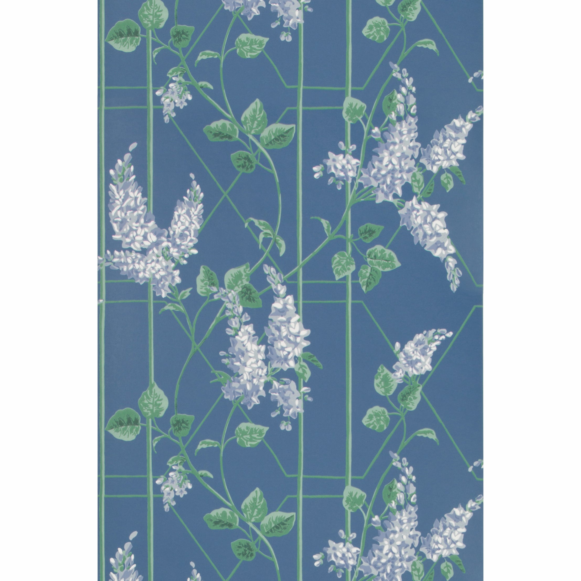 Wisteria - P Blue/Jade/C Blue - Cole & Son Wallpaper
