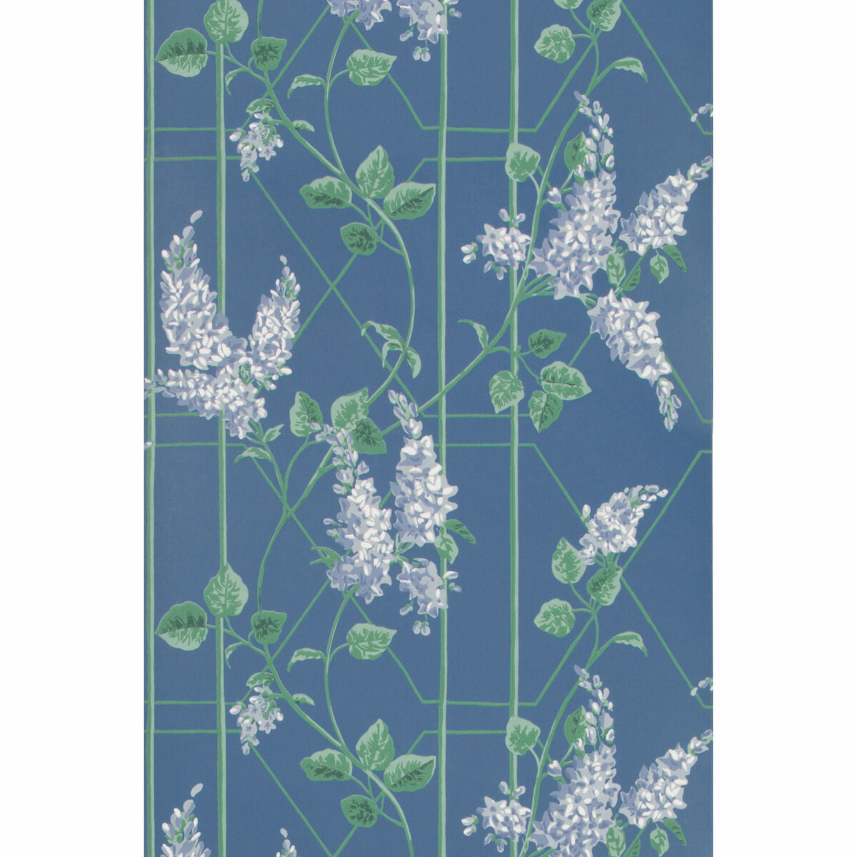 Wisteria - P Blue/Jade/C Blue - Cole & Son Wallpaper