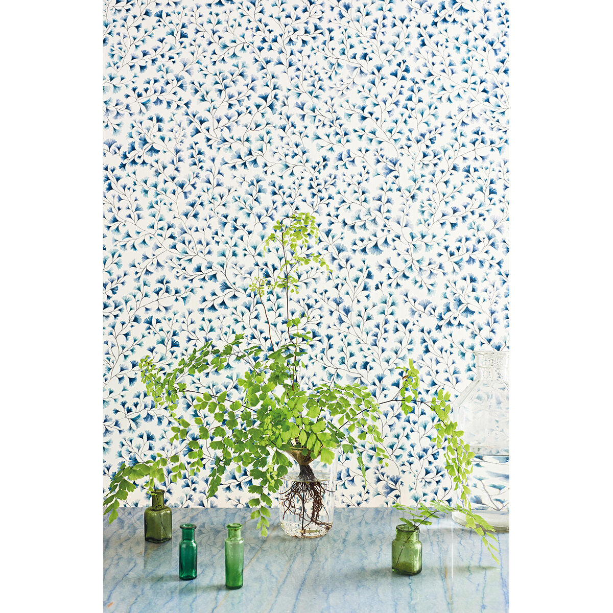 Maidenhair - Mulb/Ink/A Pink - Cole & Son Wallpaper