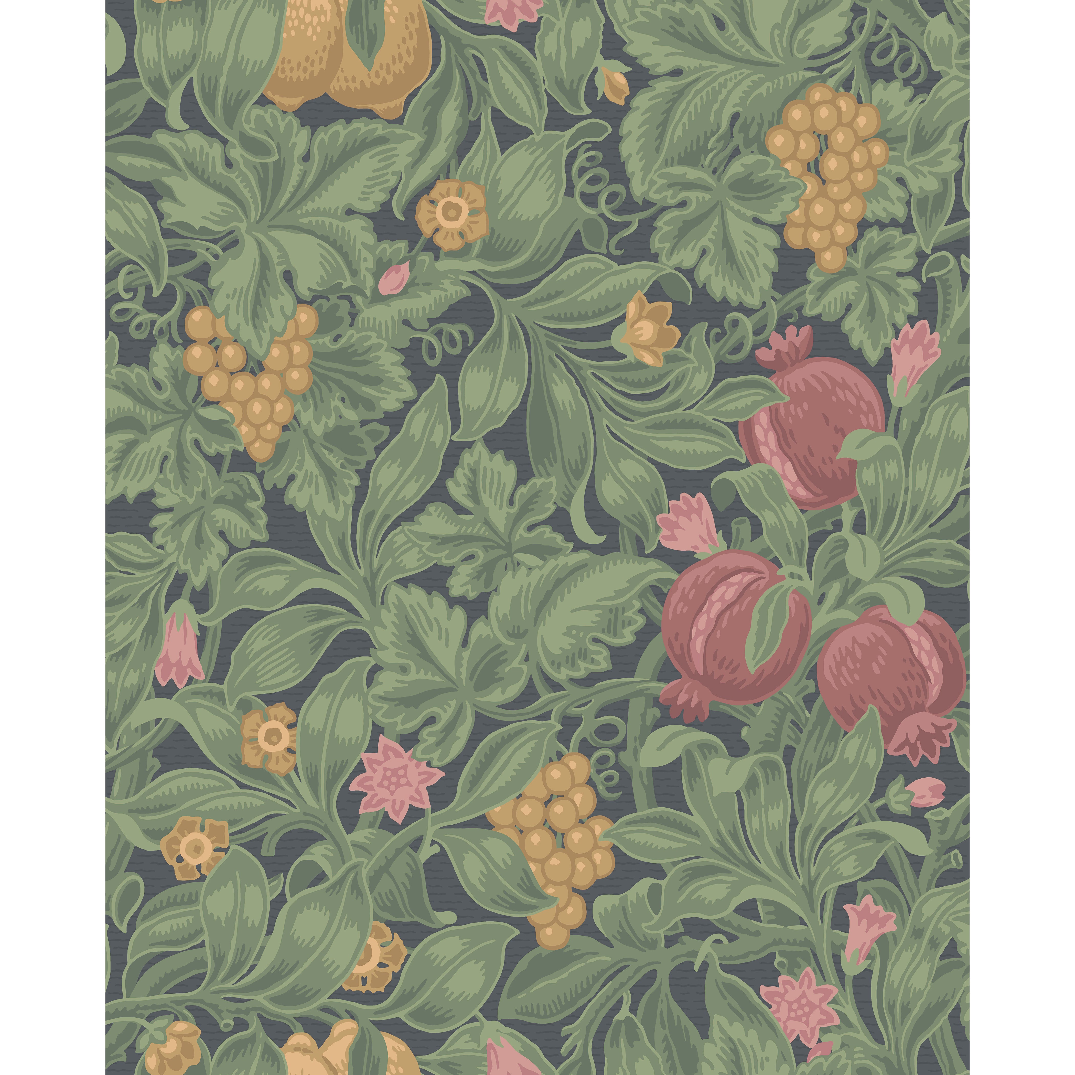 Vines Of Pomona - Crim/Oliv - Cole & Son Wallpaper
