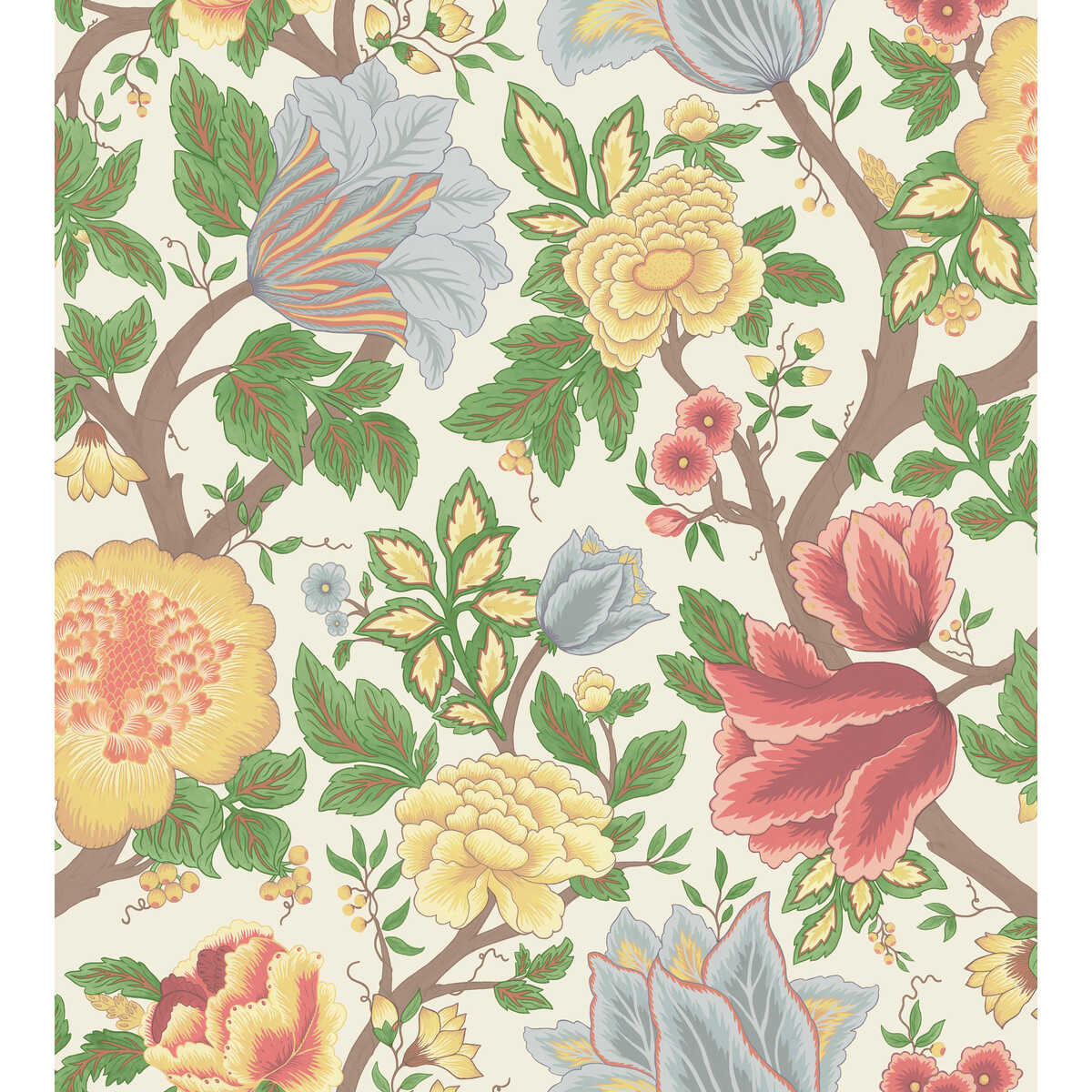 Midsummer Bloom - Ch/Rge/Lf - Cole & Son Wallpaper
