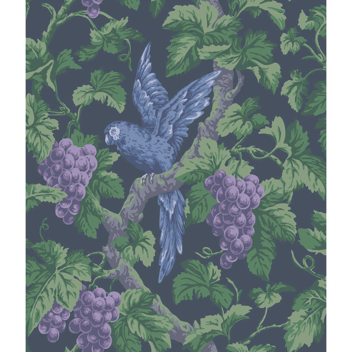 Woodvale Orchard - Viol/Ink - Cole & Son Wallpaper