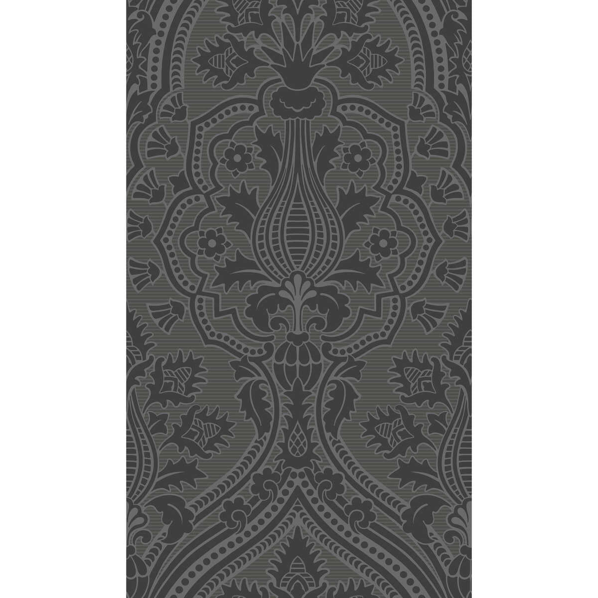 Pugin Palace Flock - Charc - COLE & SON Wallpaper