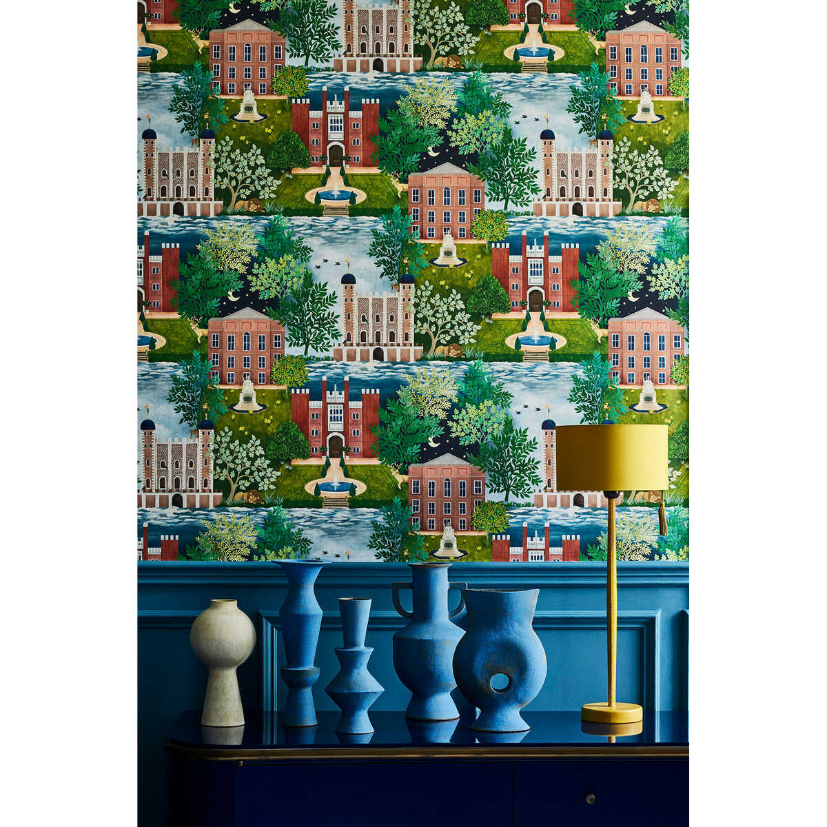 Palace Tales - Terracotta - COLE & SON Wallpaper