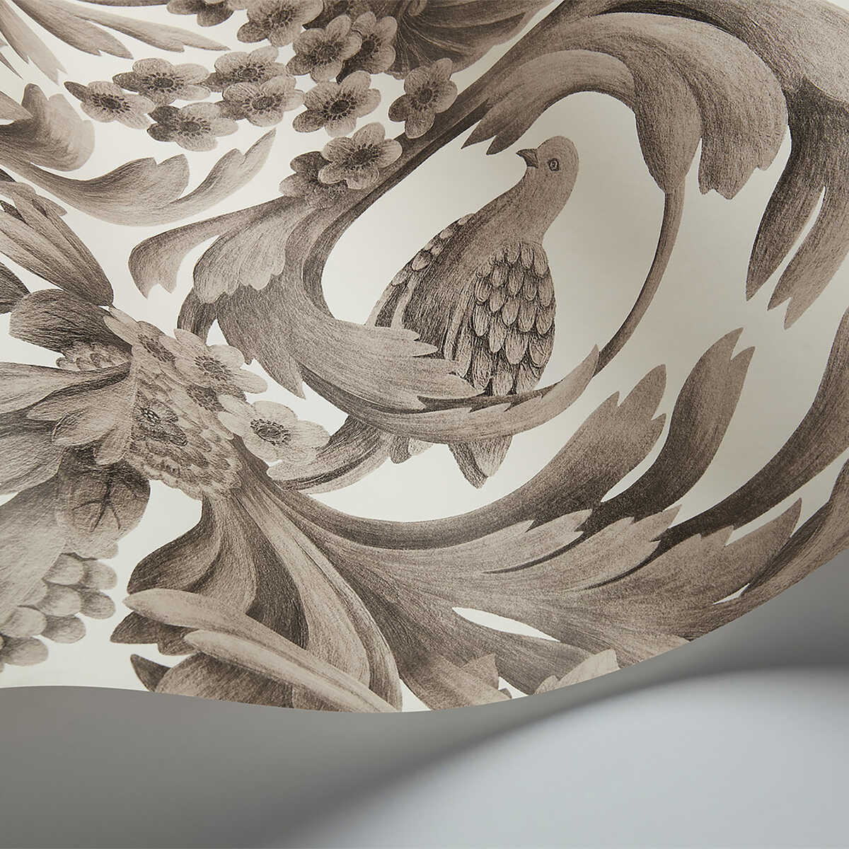 Gibbons Carving - Soot/Ston - COLE & SON Wallpaper