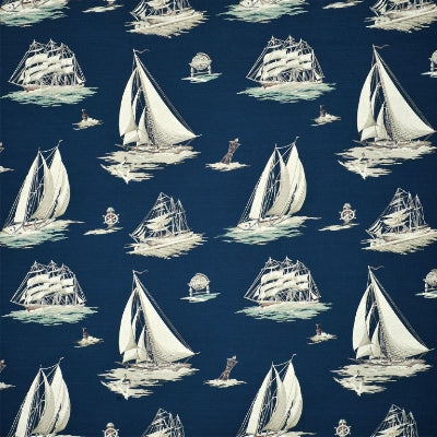 down-easter-boats-ralph-lauren-frl5111-01 - Ralph Lauren Fabric Fabric