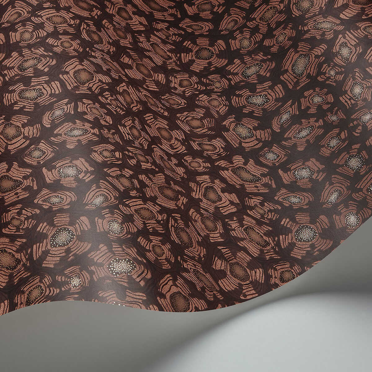 Savanna Shell - Terracotta - COLE & SON Wallpaper