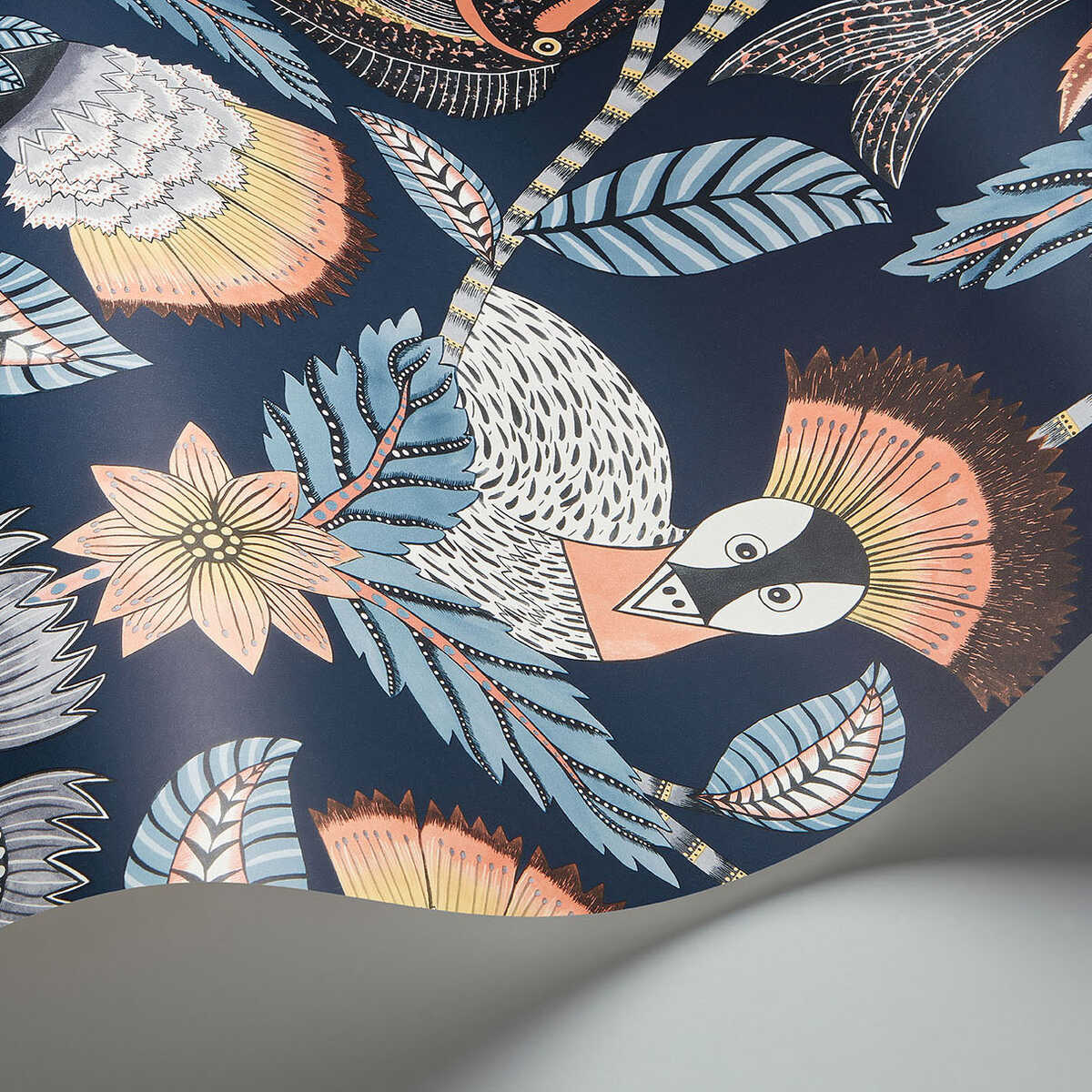 Nene - Terracotta Midnight - COLE & SON Papel pintado