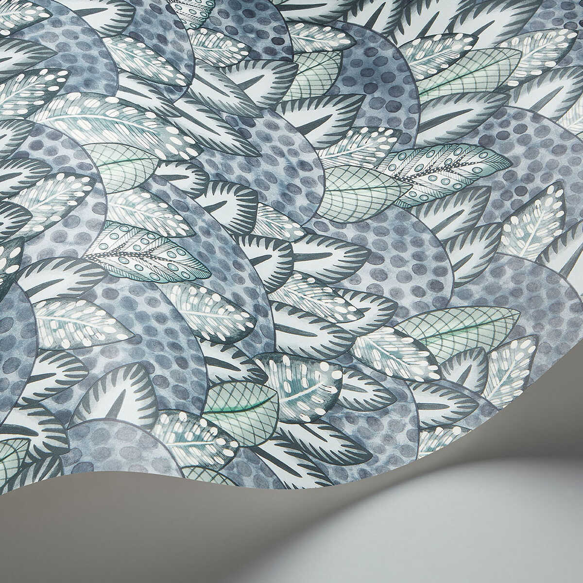 Zulu Terrain - Slate&Duckegg - COLE & SON Wallpaper