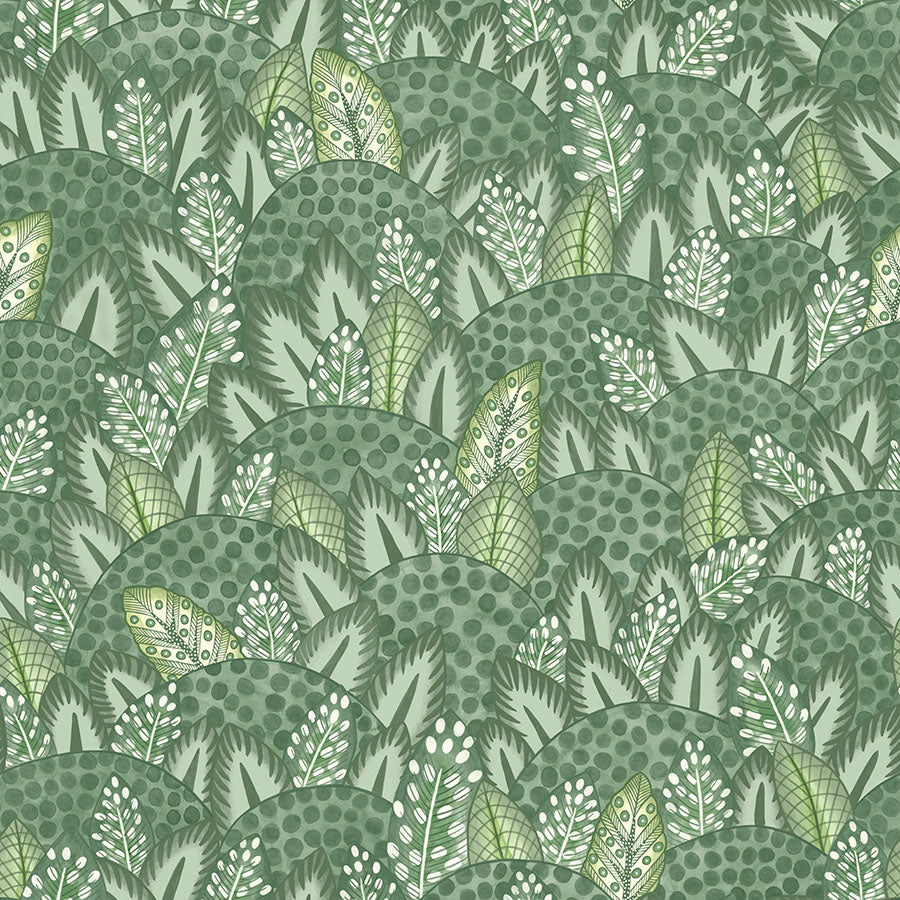 Zulu Terrain - Frstgrn&Olvgrn - Cole & Son Wallpaper