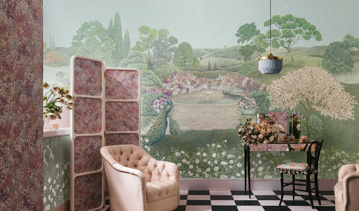 Idyll - Eau De Nil - COLE & SON Wallpaper