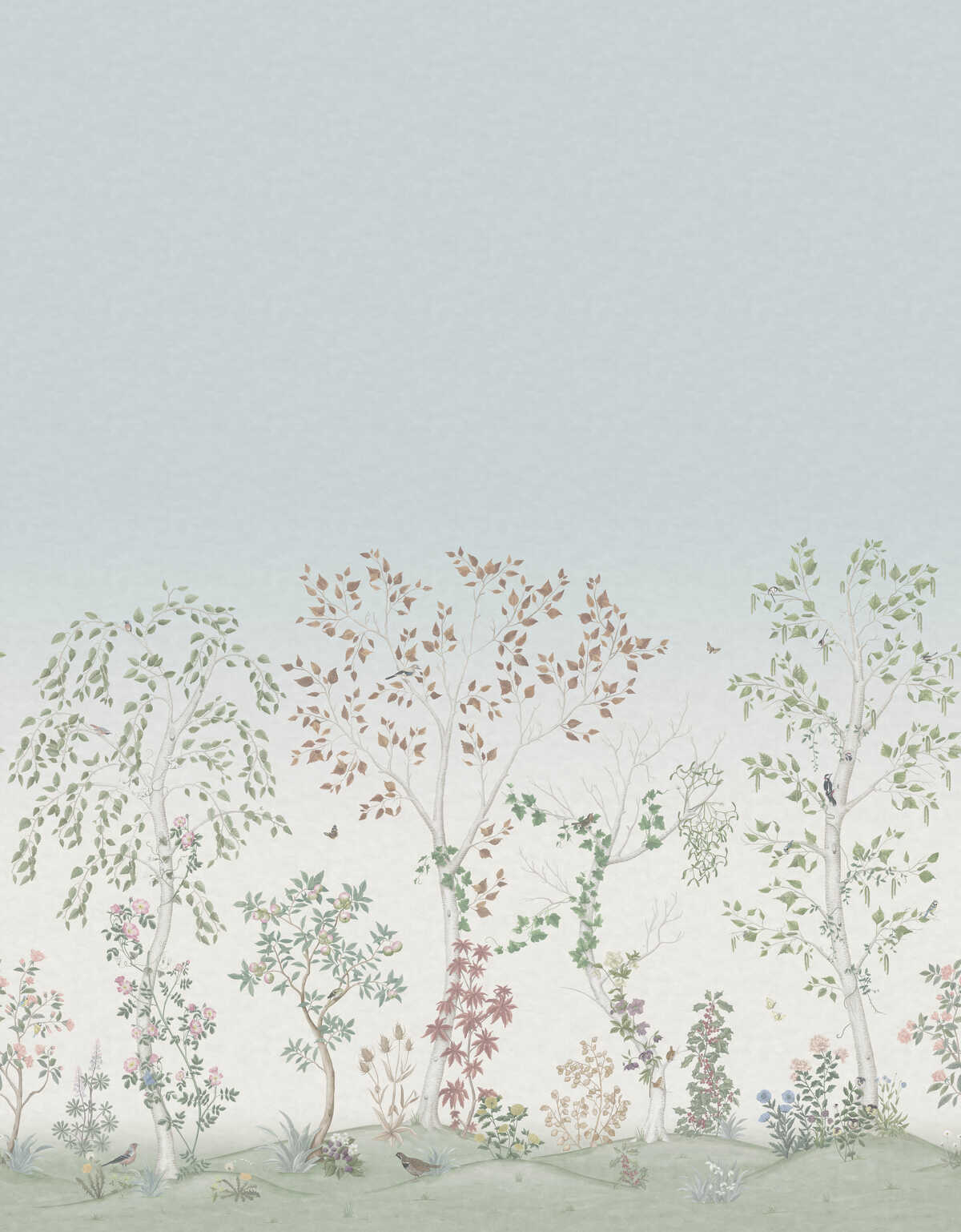 Seasonal Woods - Clear Skies - COLE & SON Wallpaper