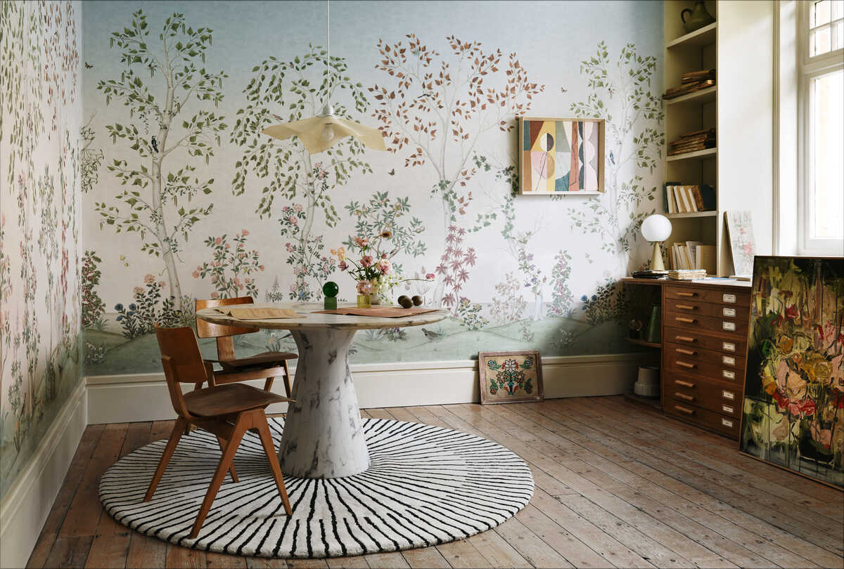 Seasonal Woods - Clear Skies - COLE & SON Wallpaper