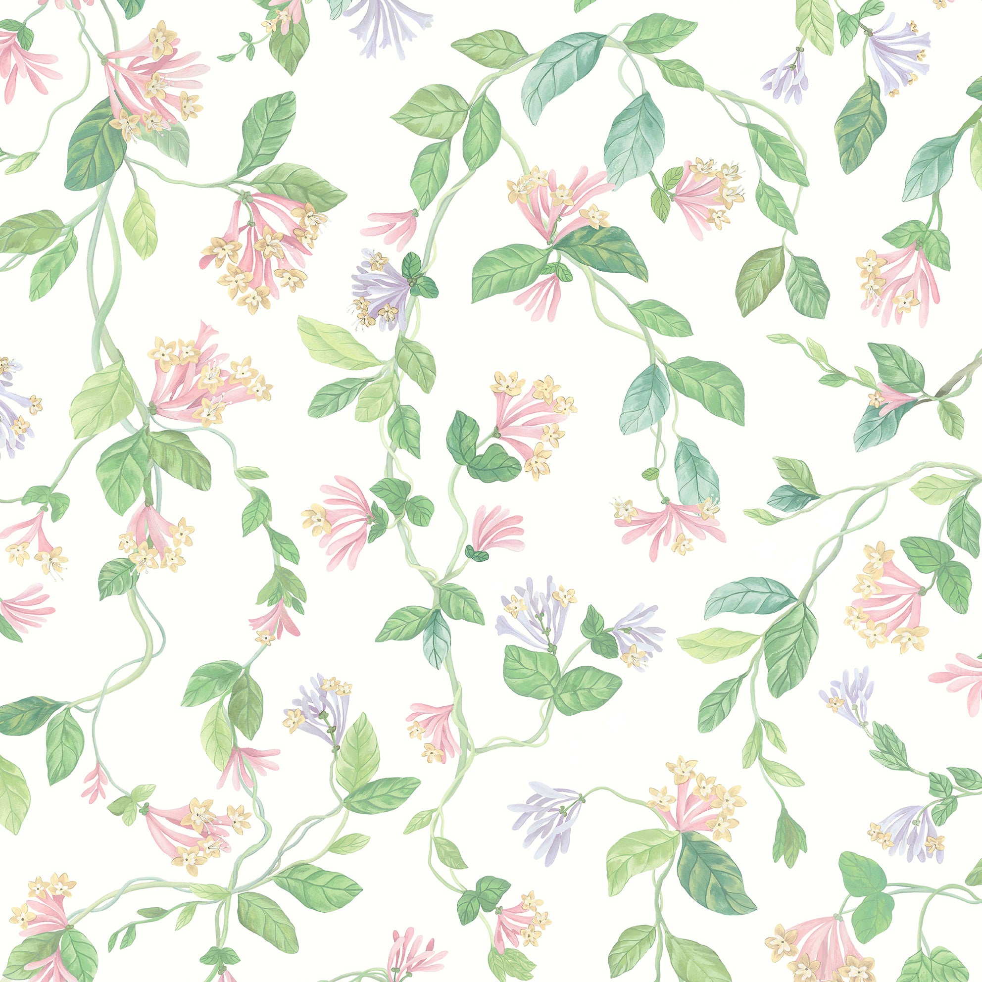 Flora - Pink/Purple - Cole & Son Wallpaper