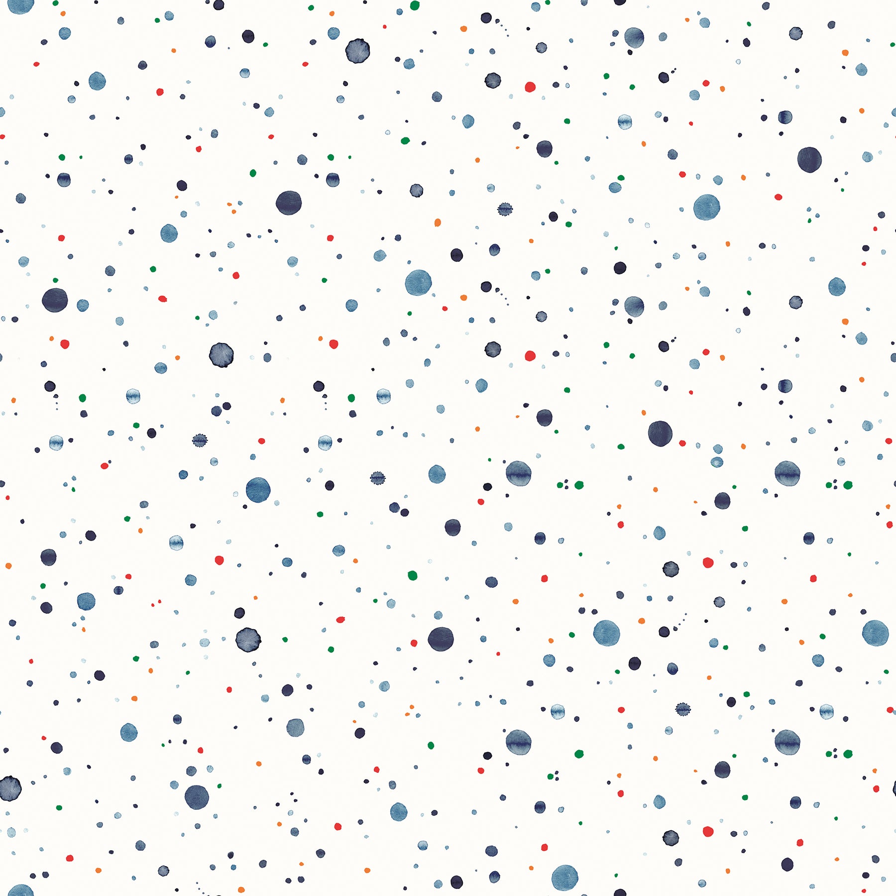 Splatter Peel and Stick Mural - Navy - York Wallcoverings - 1266083
