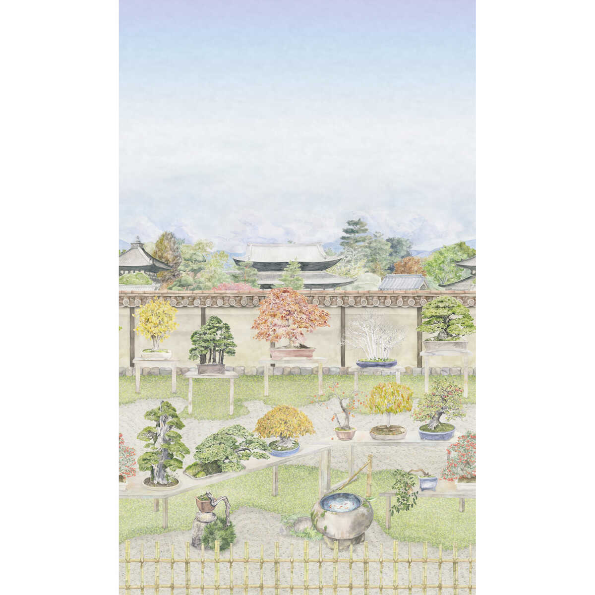 Bonsai Garden - Vivid - COLE & SON Wallpaper