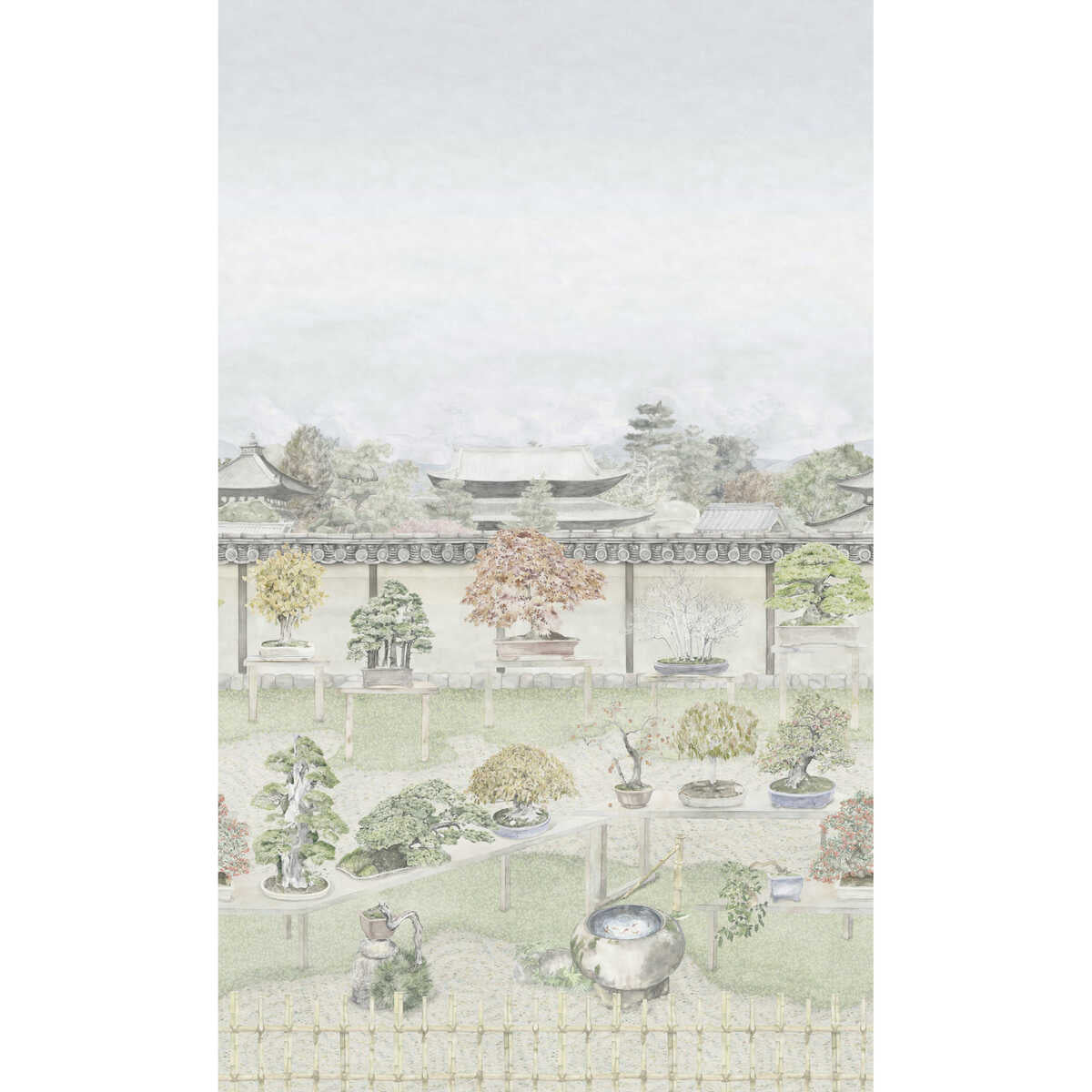 Bonsai Garden - Powder - COLE & SON Wallpaper