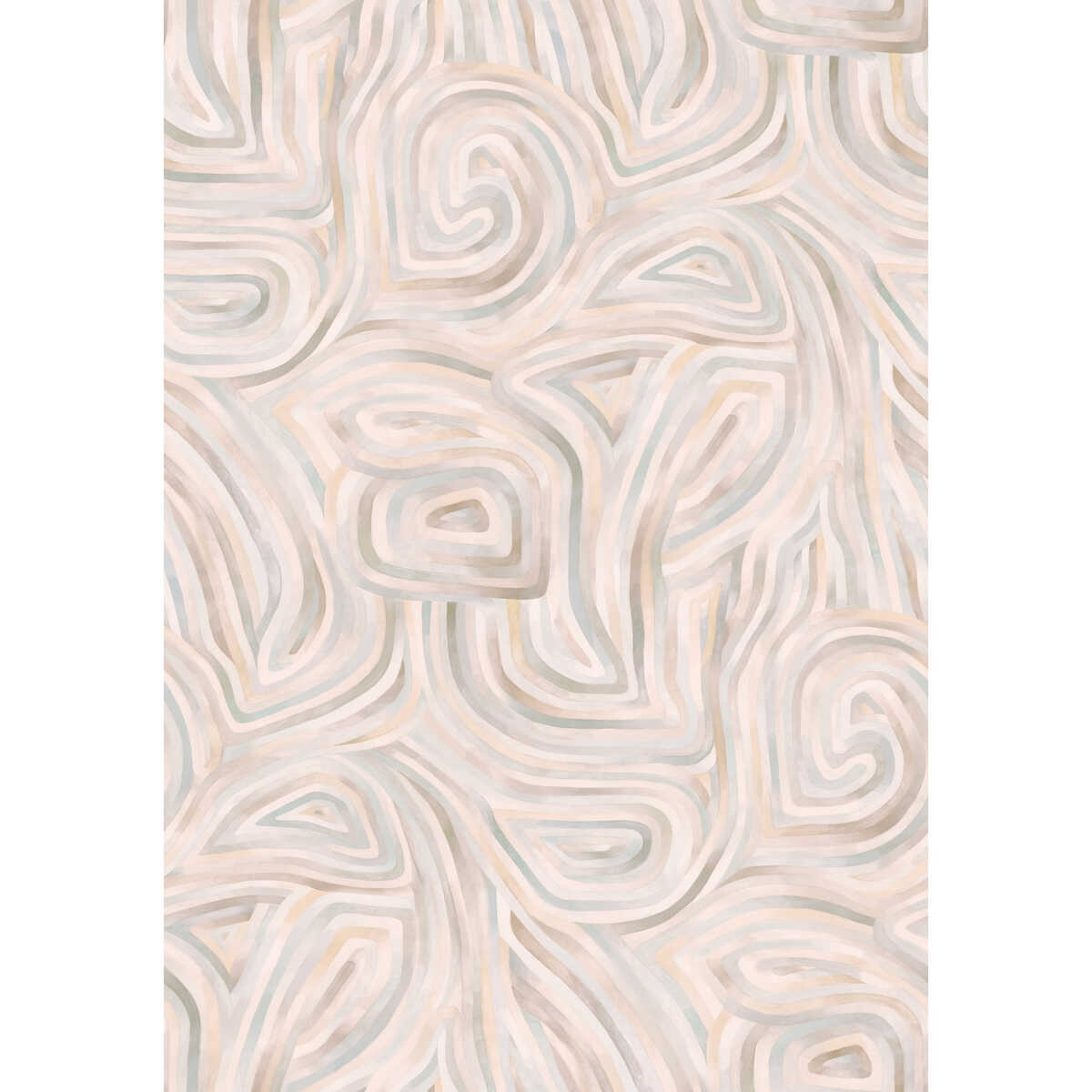 Kawakubo - Soft Apricot - COLE & SON Wallpaper