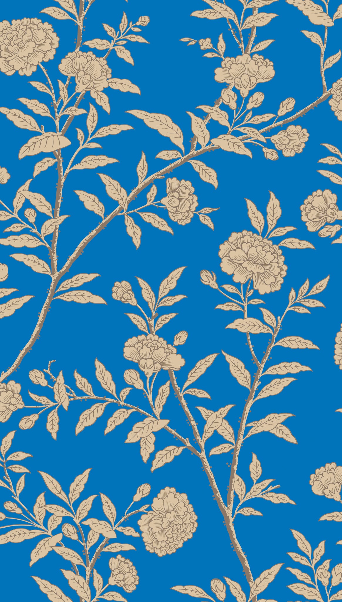 Roseberry - Cobalt - Cole & Son Wallpaper